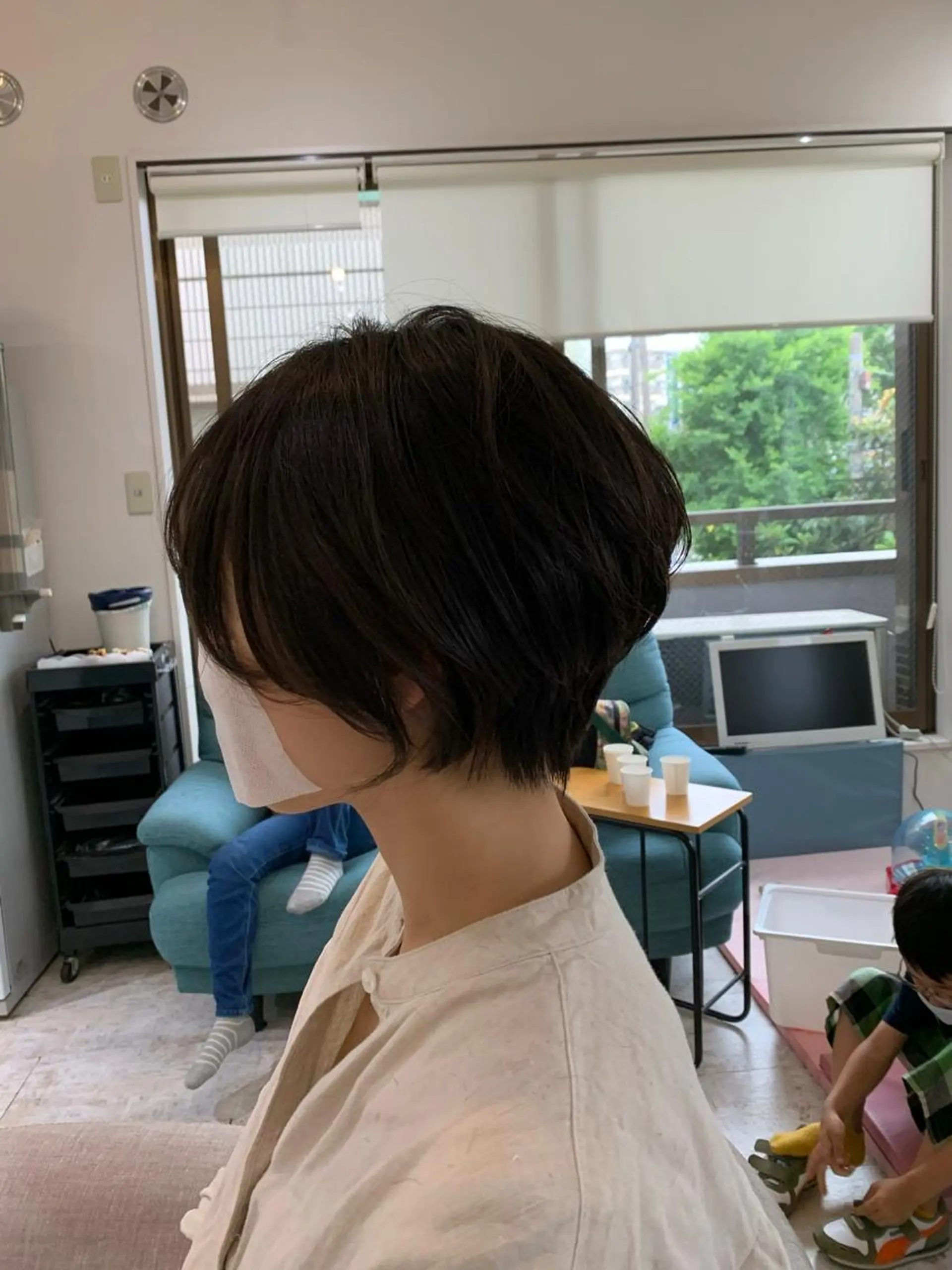 ショート 再現性ショートボブ 木又克美のヘアスタイル