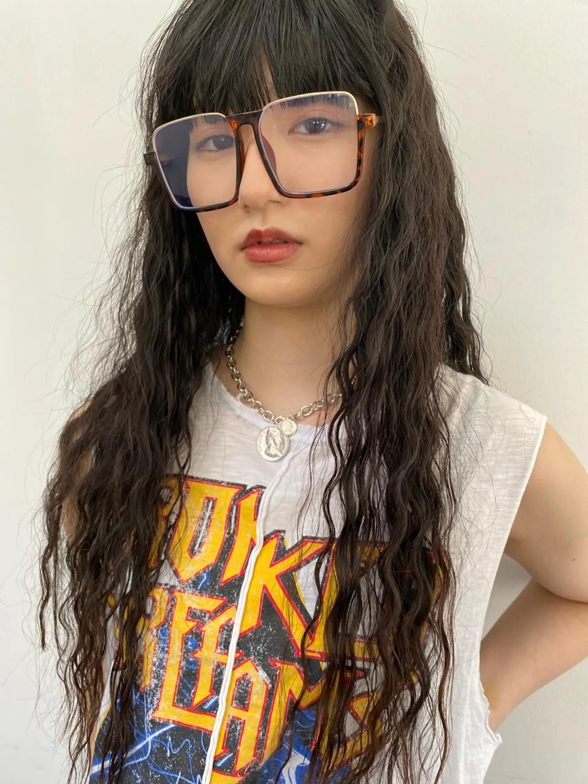 ロング カット トリートメント 韓国ヘア/レイヤー/ 縮毛矯正🫧伊勢のヘアスタイル