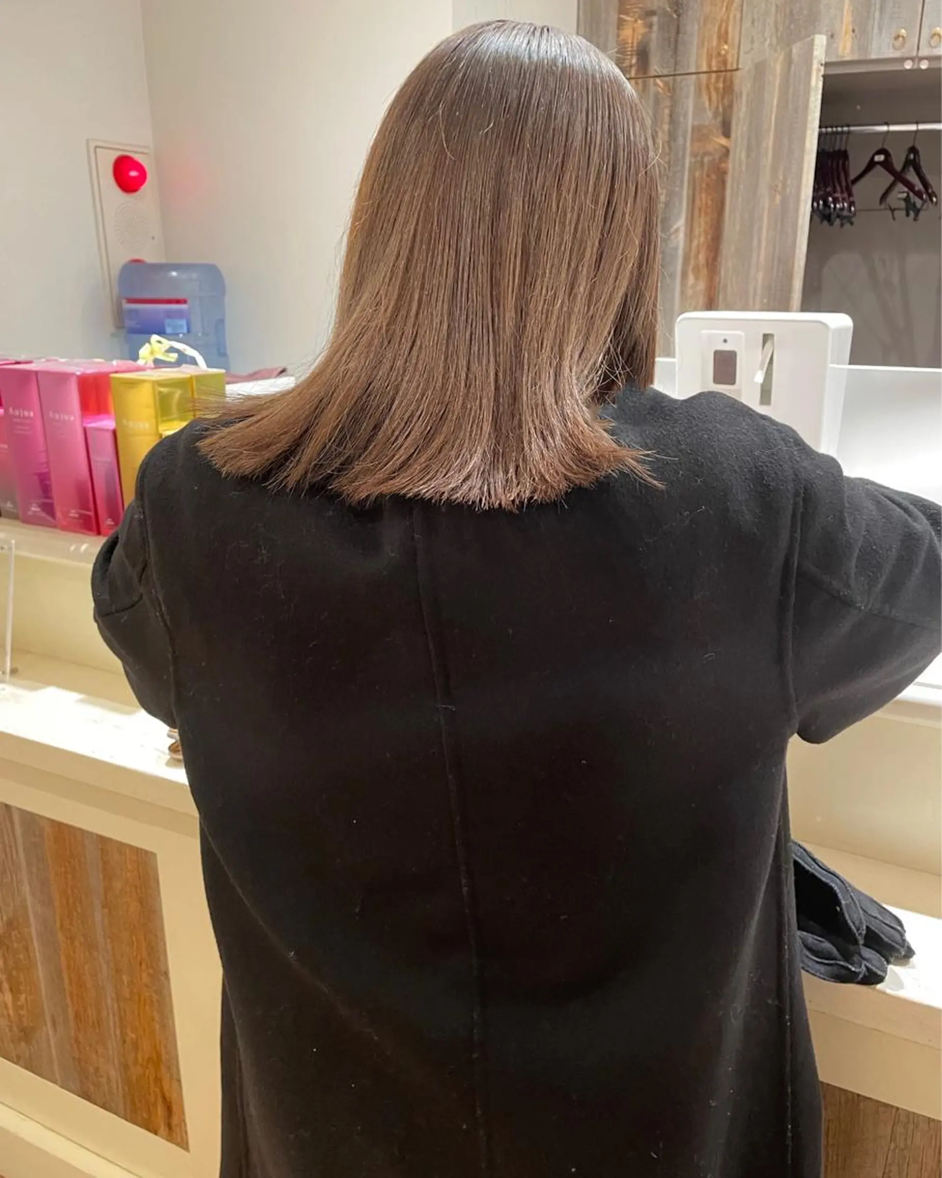 ミディアム カラー ベージュカラー ブリーチ ヘアカラー トリートメント ボブ/レイヤー/ケア パーマ/リュウタのヘアスタイル