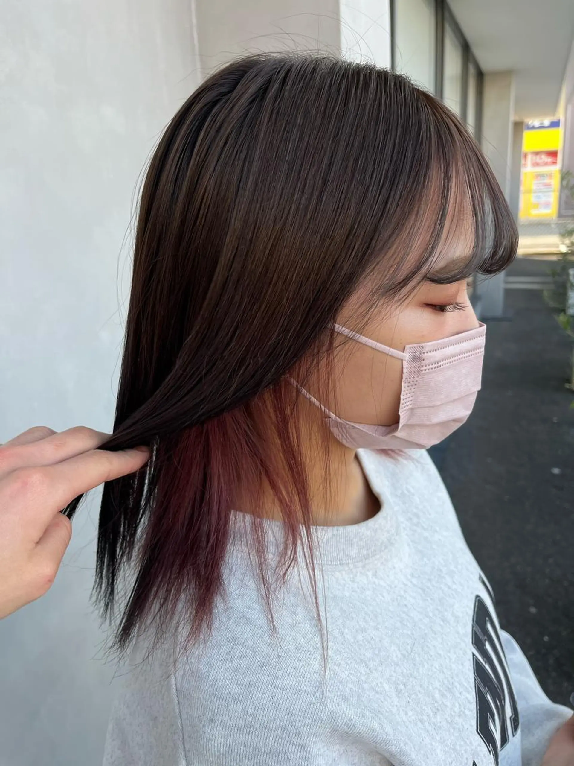 ショート カラー 名古屋／デザイン／ ブリーチ/松井亮磨のヘアスタイル