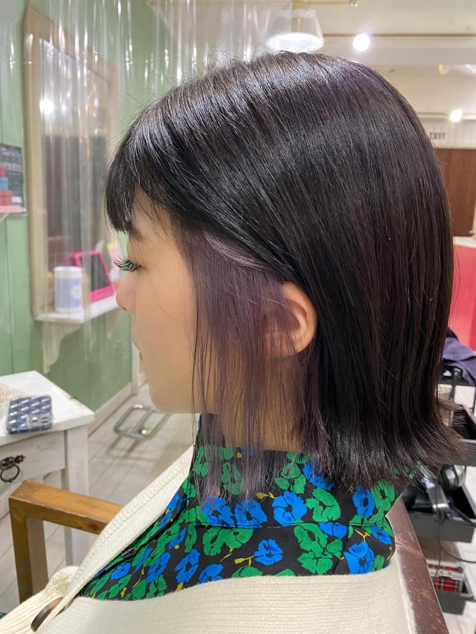 ショート 🩶西 雪乃/透明感 くすみカラー🫧のヘアスタイル