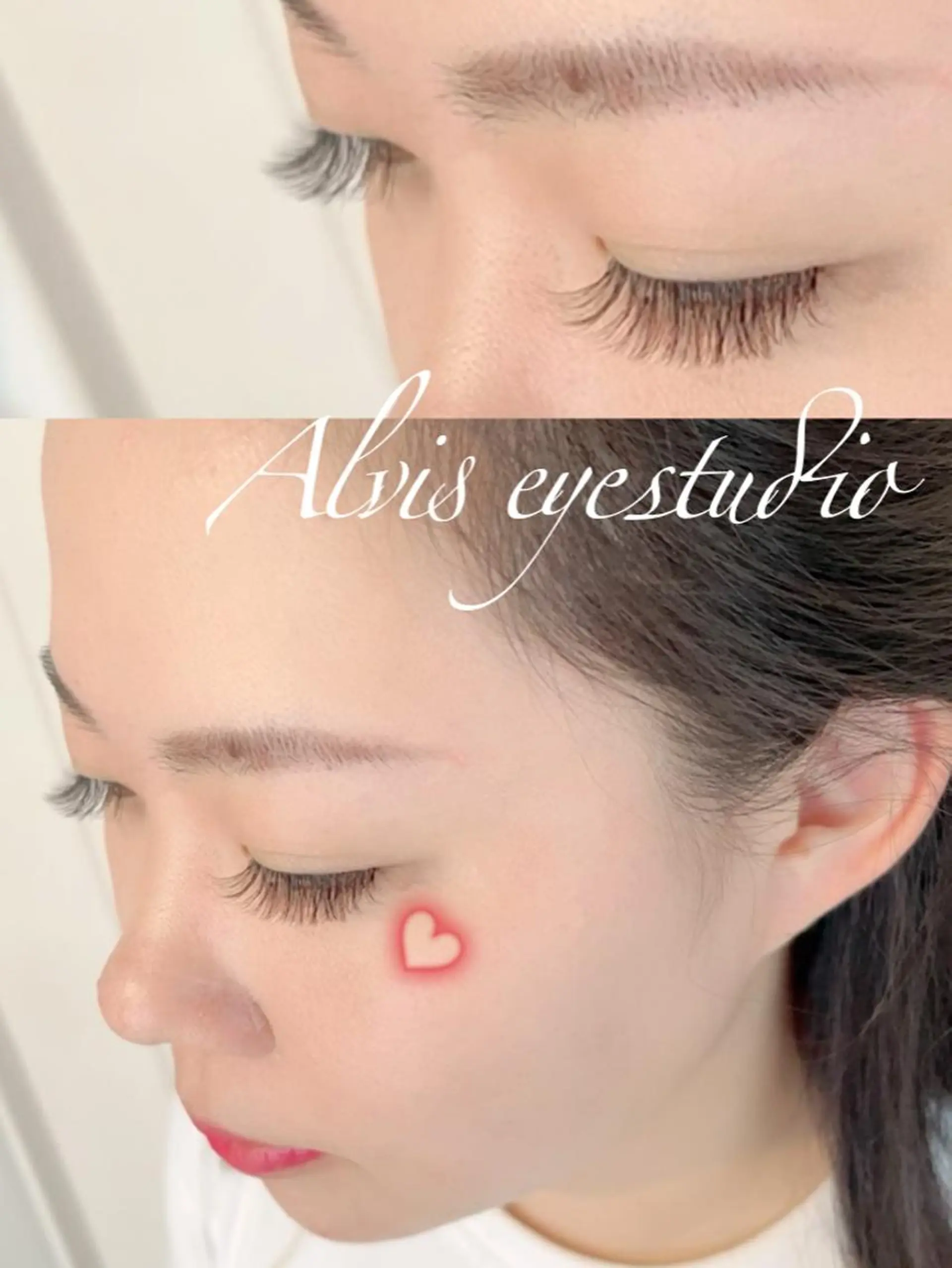 マツエク・マツパ マツエク Alviseye studio清水千織のマツエク・マツパデザイン