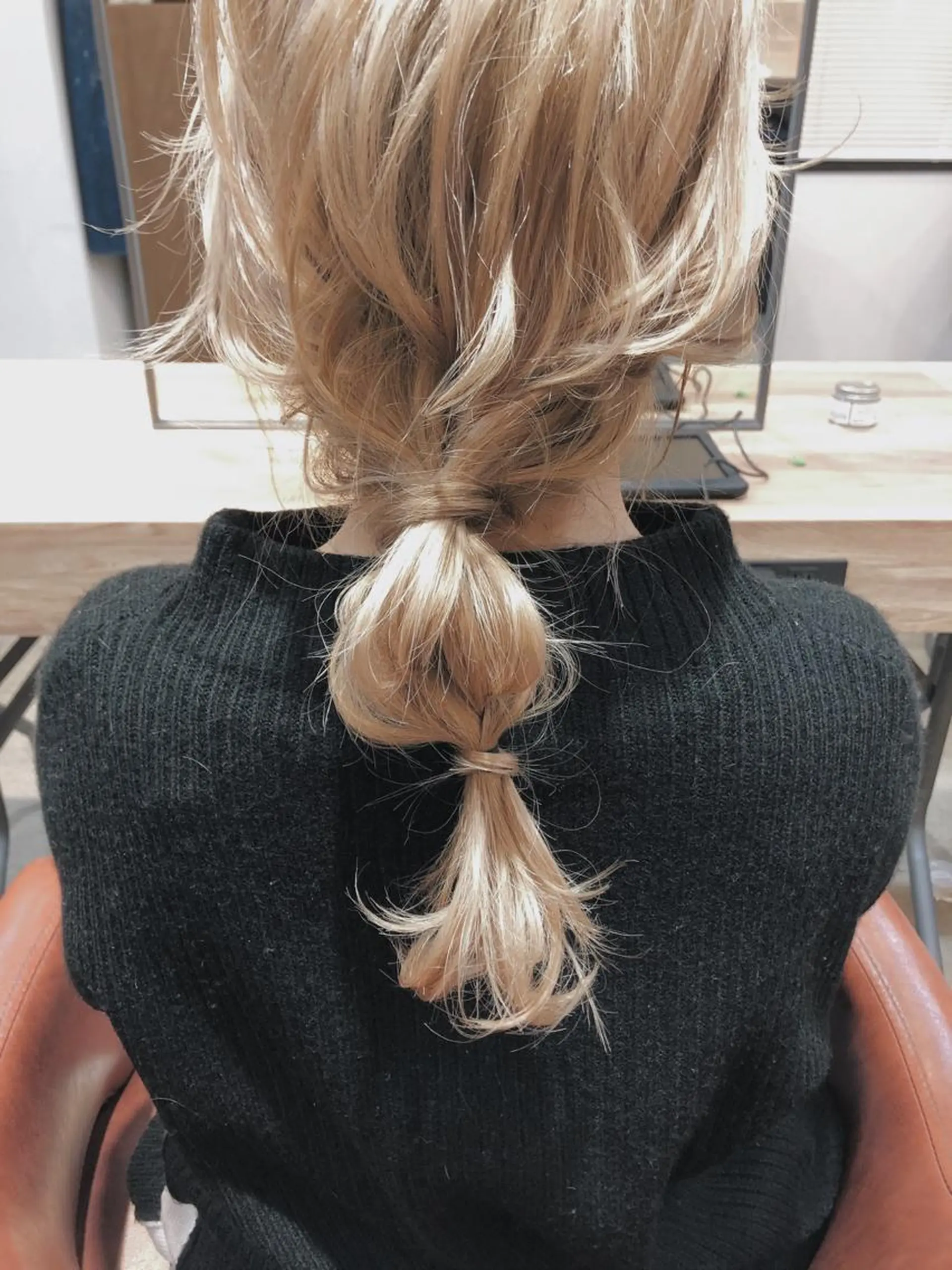 ミディアム ヘアアレンジ mizu🐾 hair braceのヘアスタイル