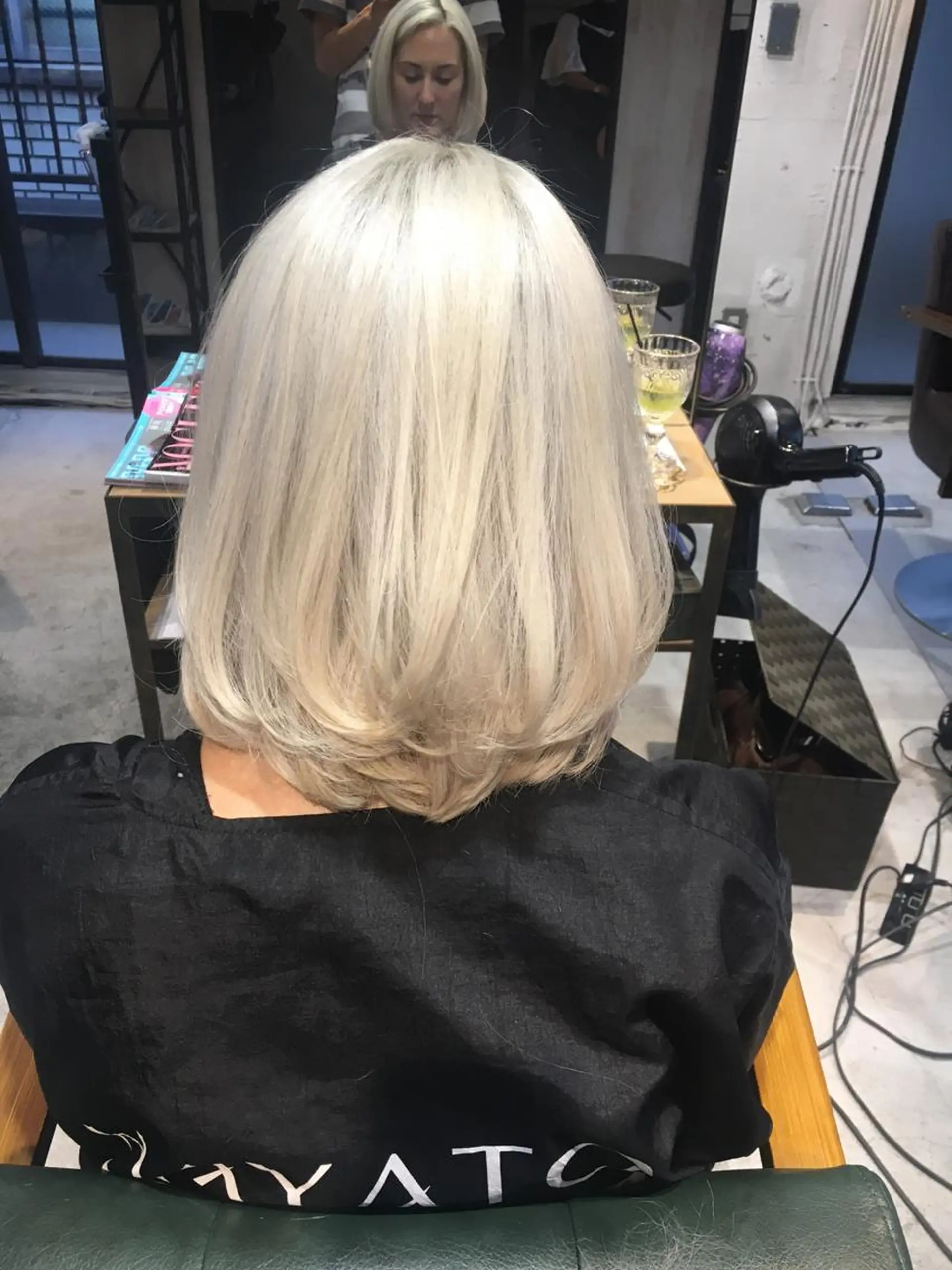 ミディアム カラー ヘアアレンジ ✨艶髪✨透明感✨ 山内大樹のヘアスタイル