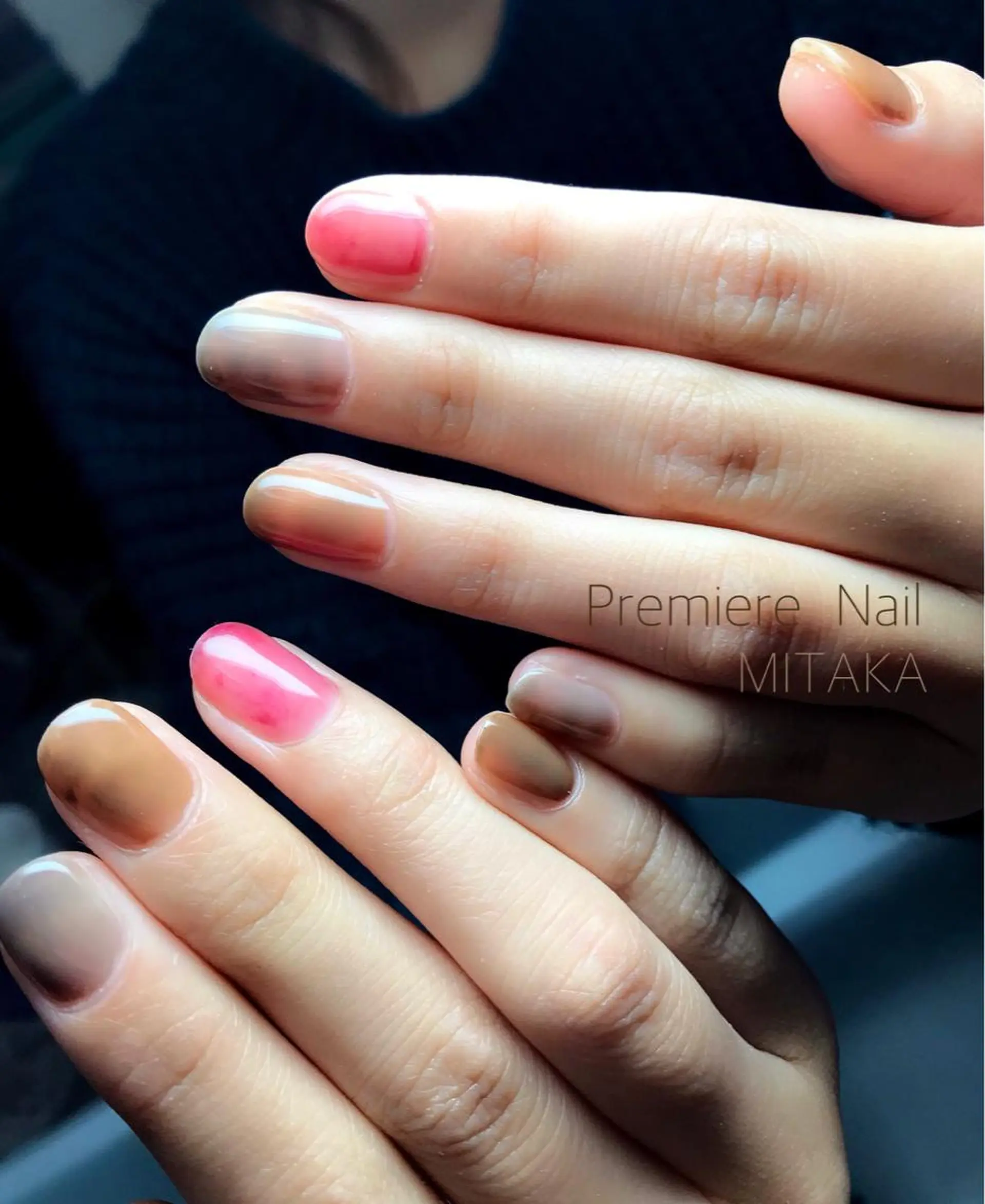 ネイル ジェルネイル ニュアンスネイル Premiere Nail商店街店のネイルデザイン