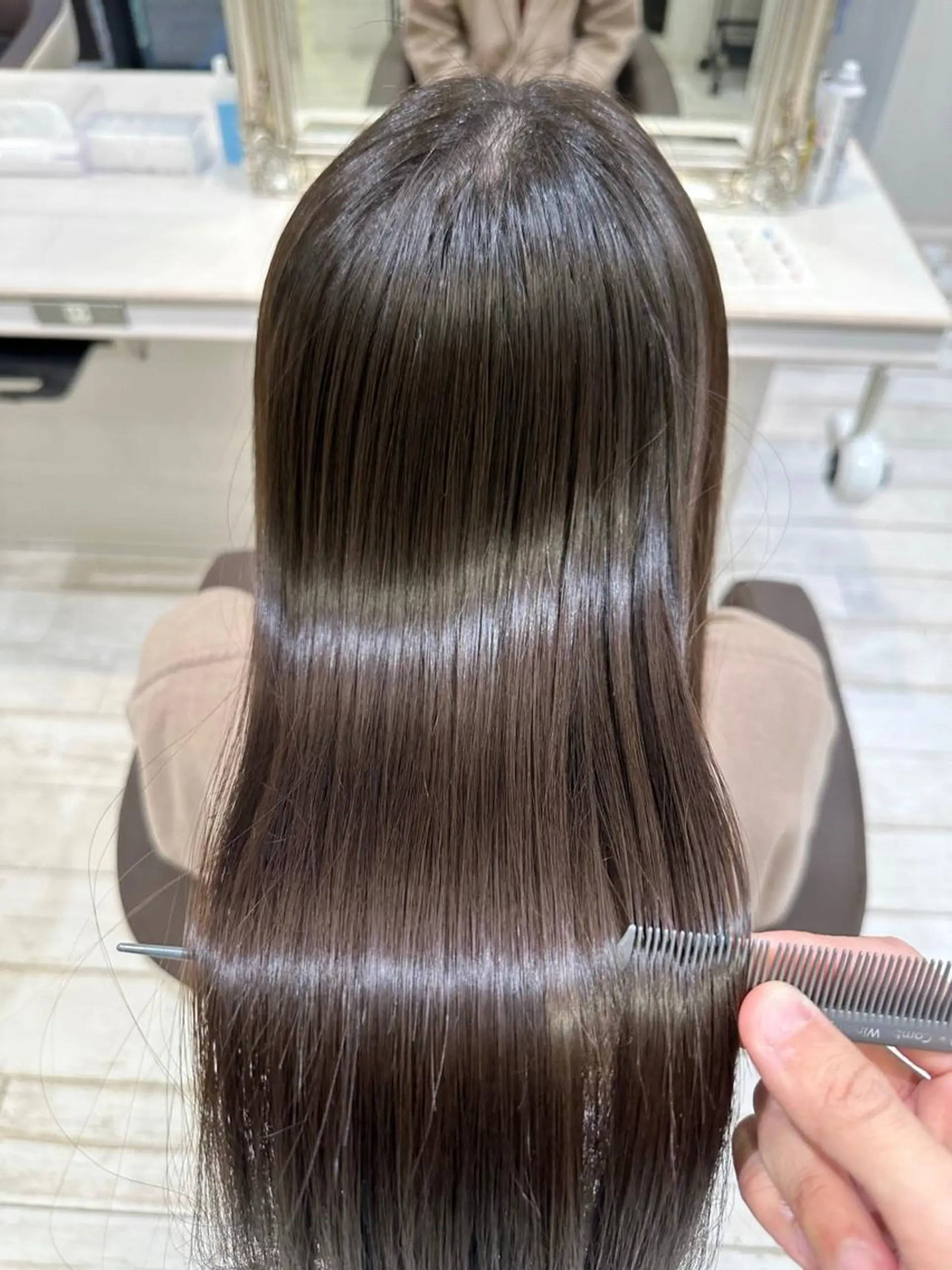 ロング 縮毛矯正専門 金井佳祐のヘアスタイル