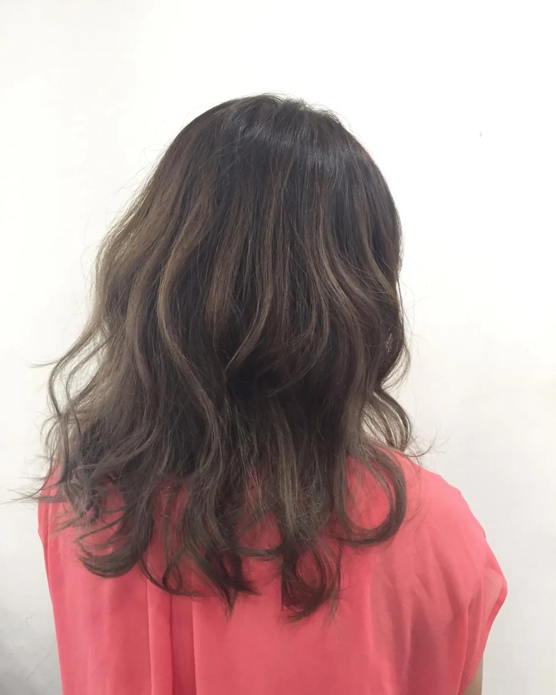セミロング カラー 🌛ダブルカラー 🌜SAYAKAのヘアスタイル