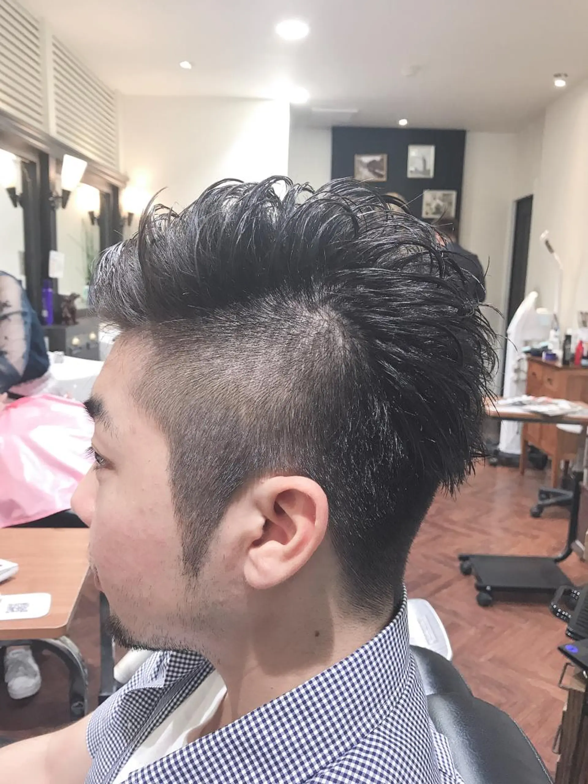 ショート パーマ メンズ カット パーマ ROSSO 川口店所属・アザマ　ヤスカツ _rosso 川口のヘアスタイル