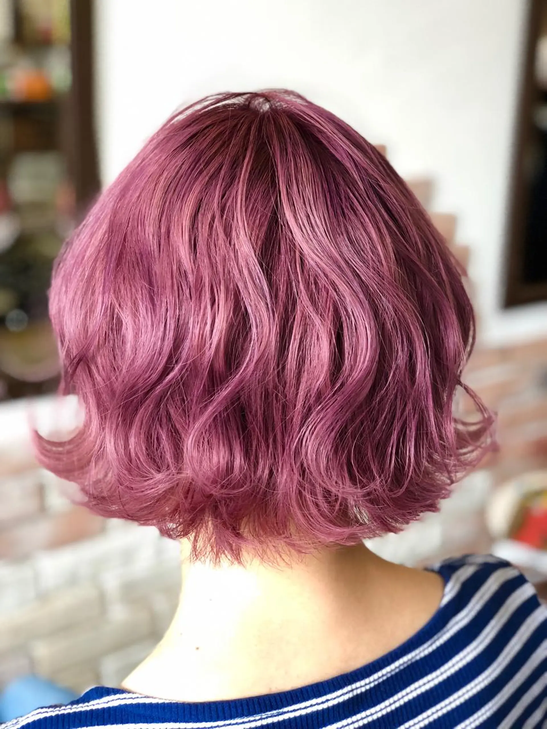 ミディアム カラー パーマ ヘアアレンジ 最高峰の技術力☆ 樋口健人のヘアスタイル