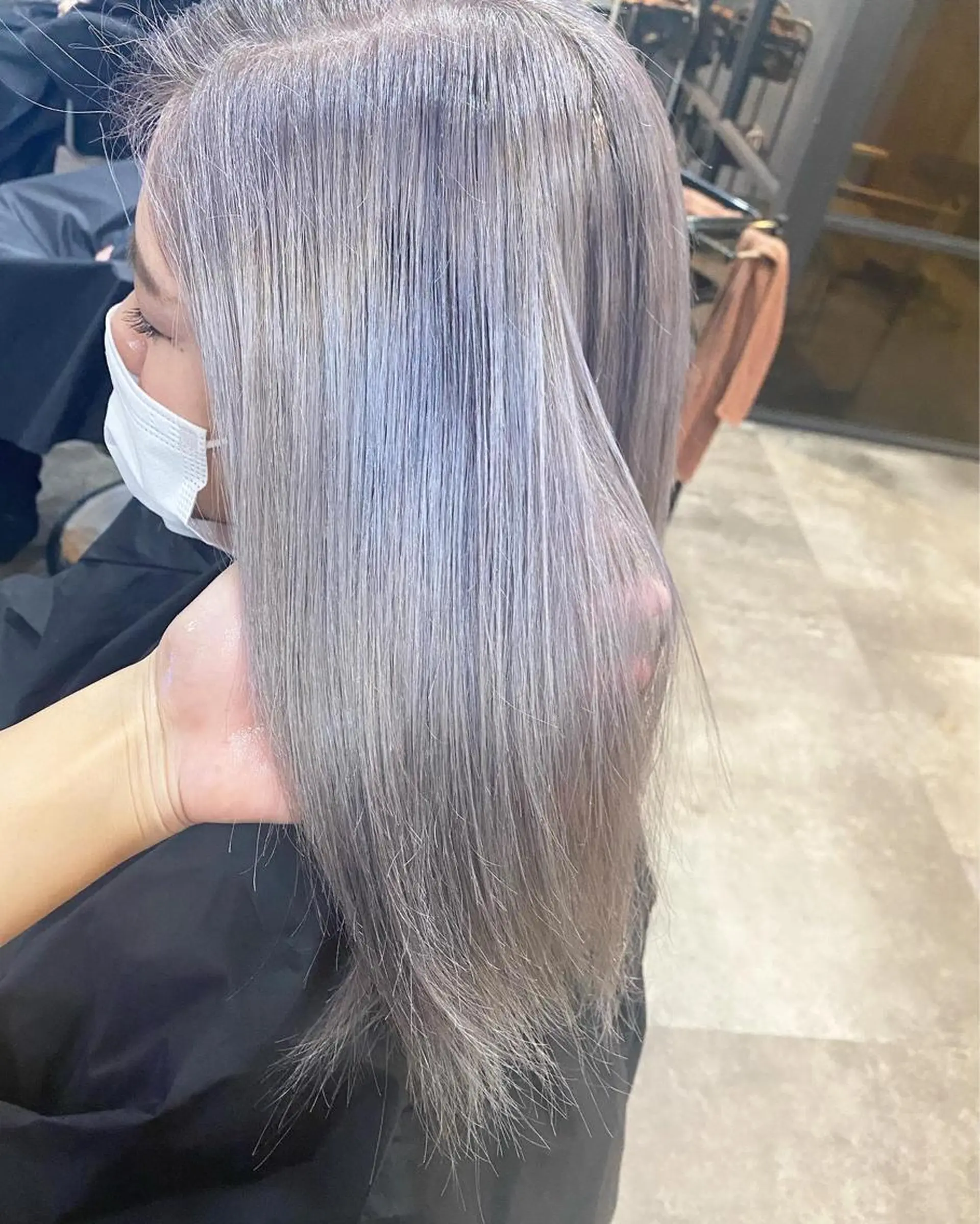 セミロング ヘアカラー トリートメント sail所属・sail hairのヘアスタイル