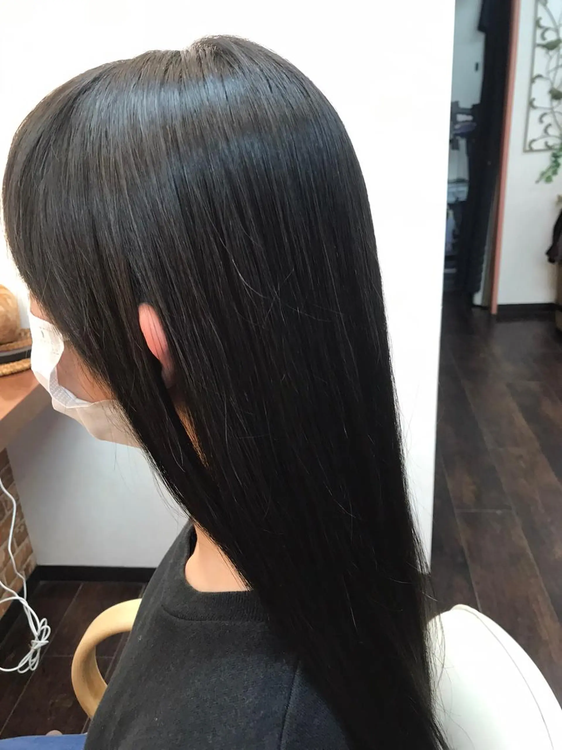 ロング パーマ 桧山 真のヘアスタイル