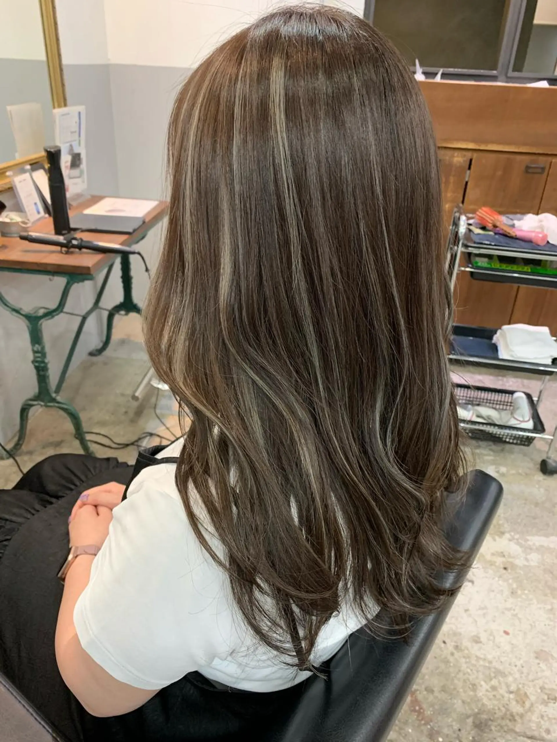 セミロング カラー Little_okinawa所属・Mikuri 【Little】のヘアスタイル