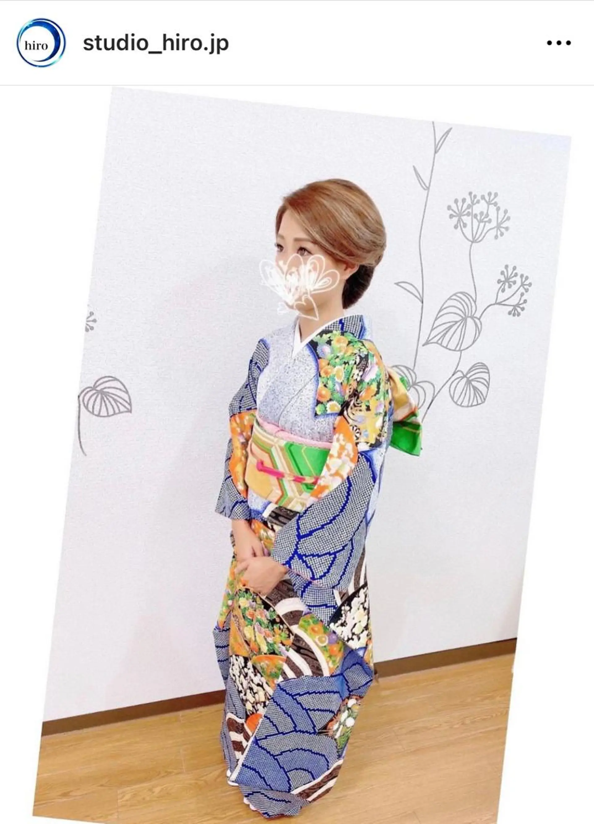 セミロング 京都.祇園セットサロン:スタジオ ヒロ【Studio hiro】所属・ヒロ(hiro) •スタジオヒロのヘアスタイル