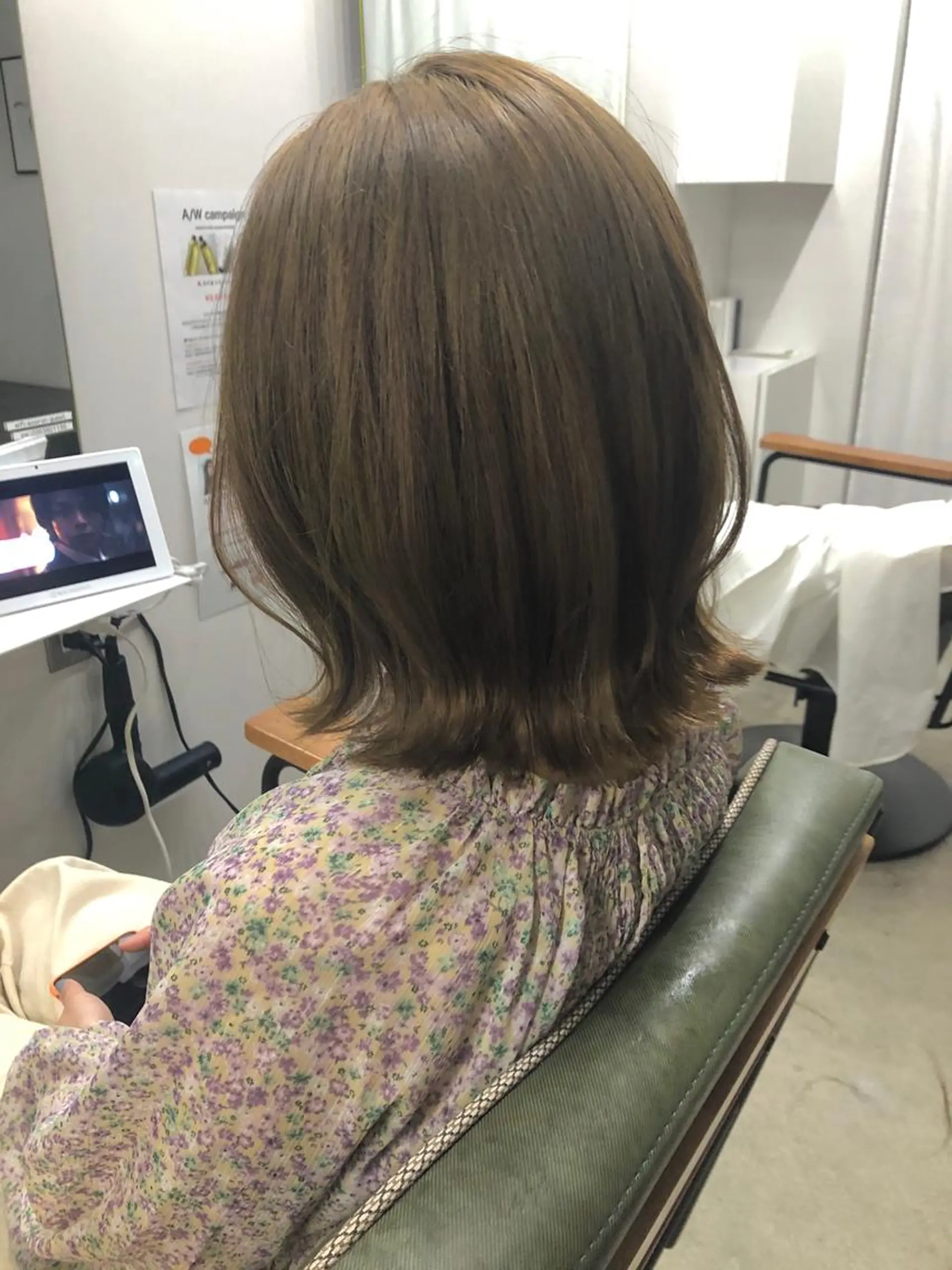 ショート カラー ブリーチ カット ヘアカラー トリートメント ボブ/ミニボブ/ 立河今日子のヘアスタイル