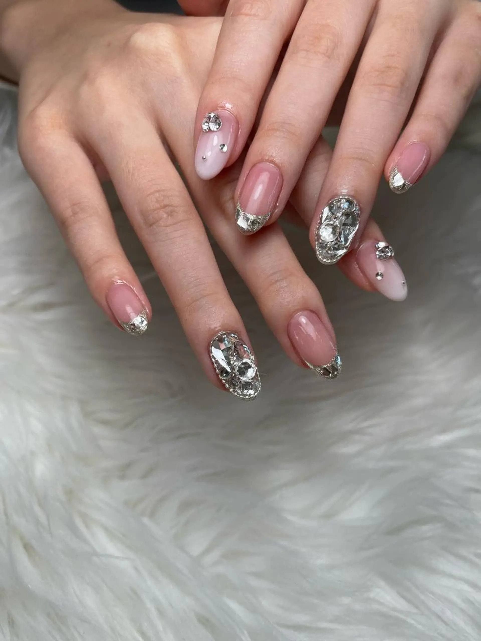 セミロング ネイル nail salon BELLUNA所属・BELLUNA Mizuki❤︎のネイルデザイン