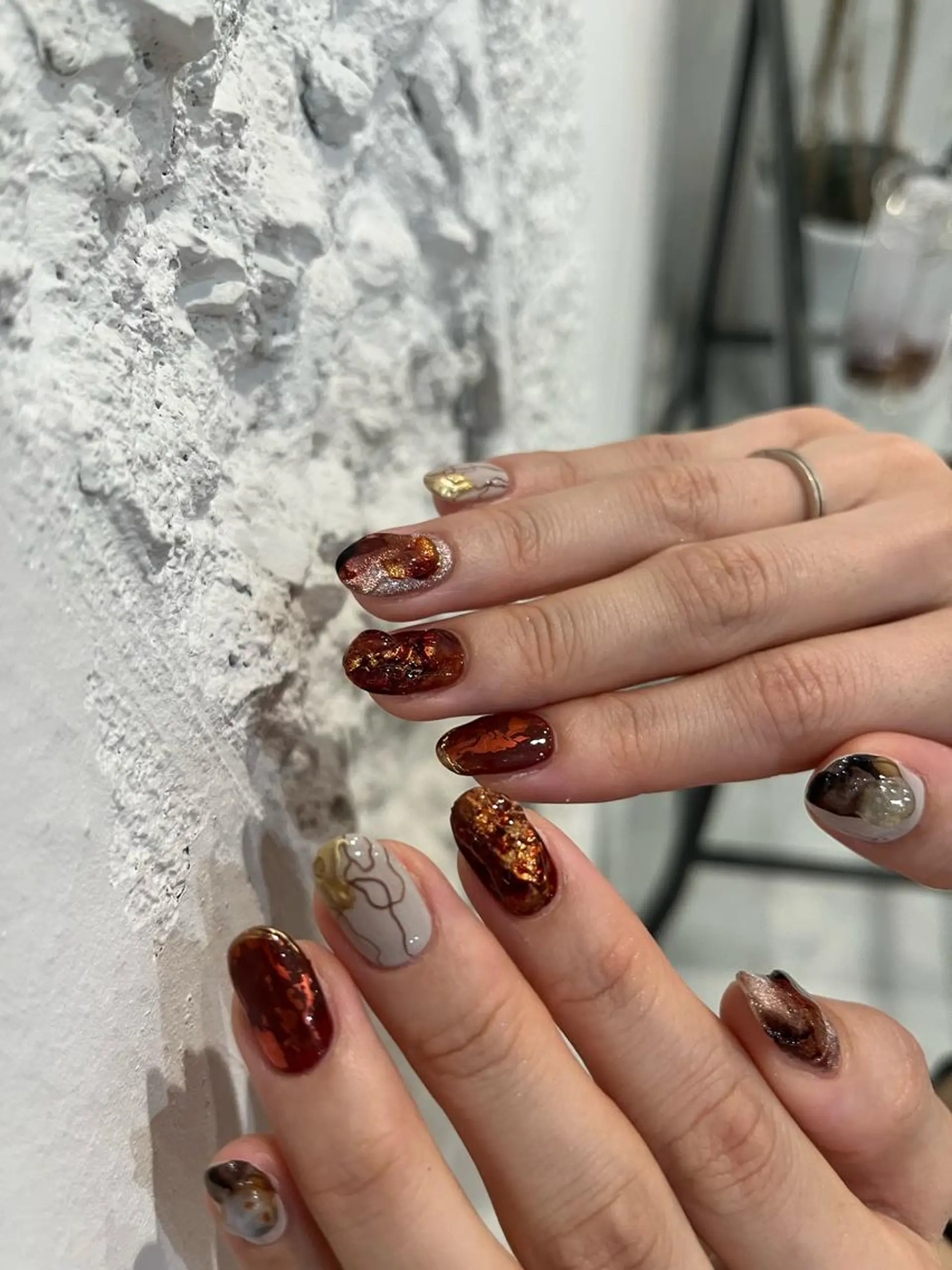 ネイル LETTER_& SAKIのネイルデザイン