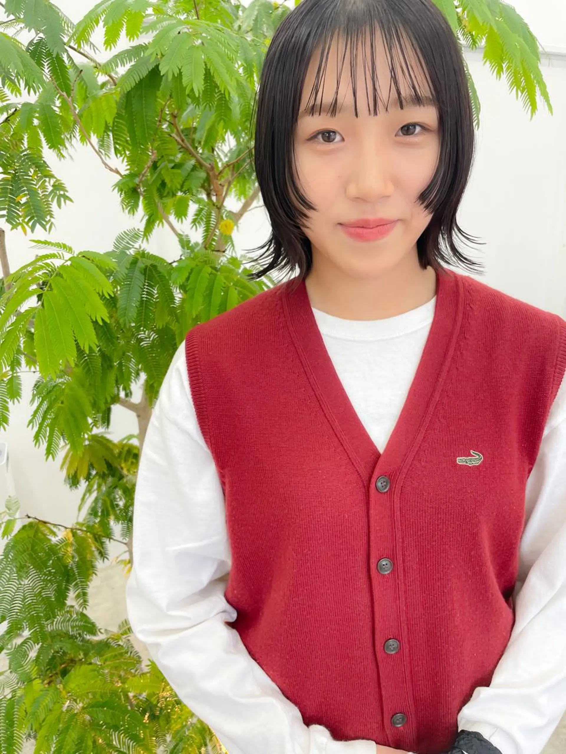 ショート ボブ 外ハネヘア SALOWIN 名古屋所属・パーマ落とし/ パーマ特化/丹羽舜太のヘアスタイル