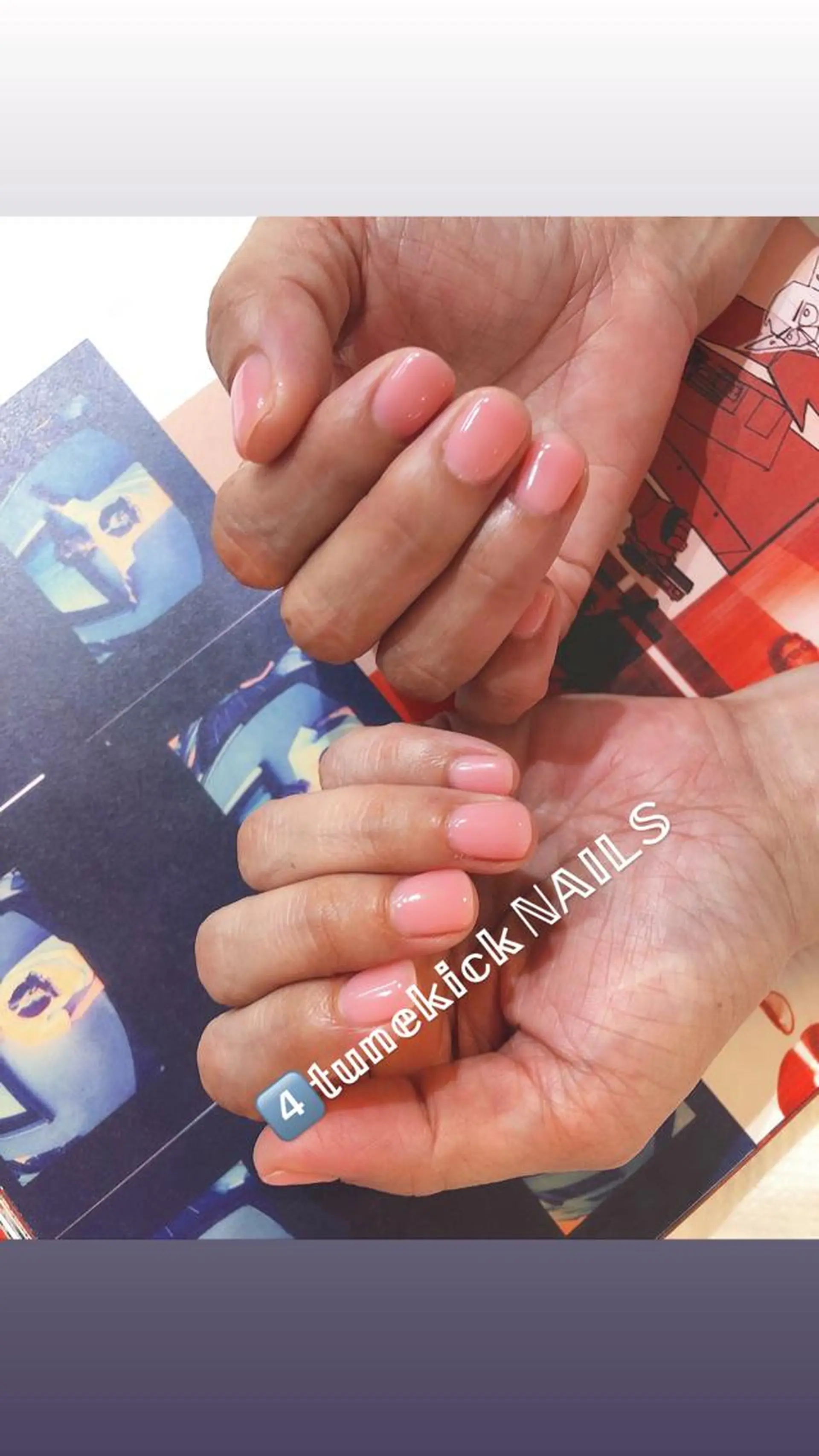 ネイル ピンク 4tunekick NAILS(フォーチュンキックネイルズ)所属・光森 淳子のネイルデザイン