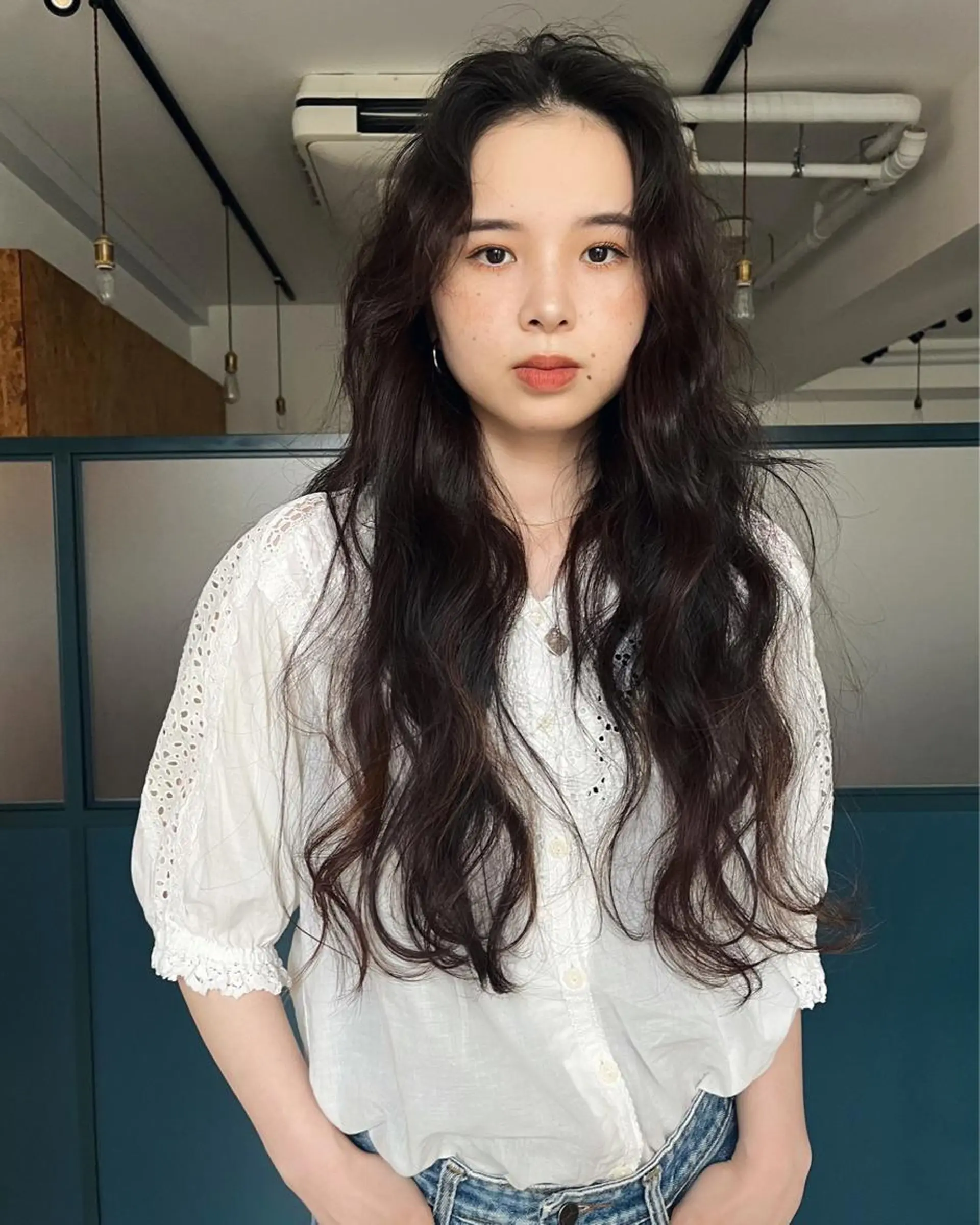 ロング ロング 暖色/パーマ 🌼クニトウメイのヘアスタイル