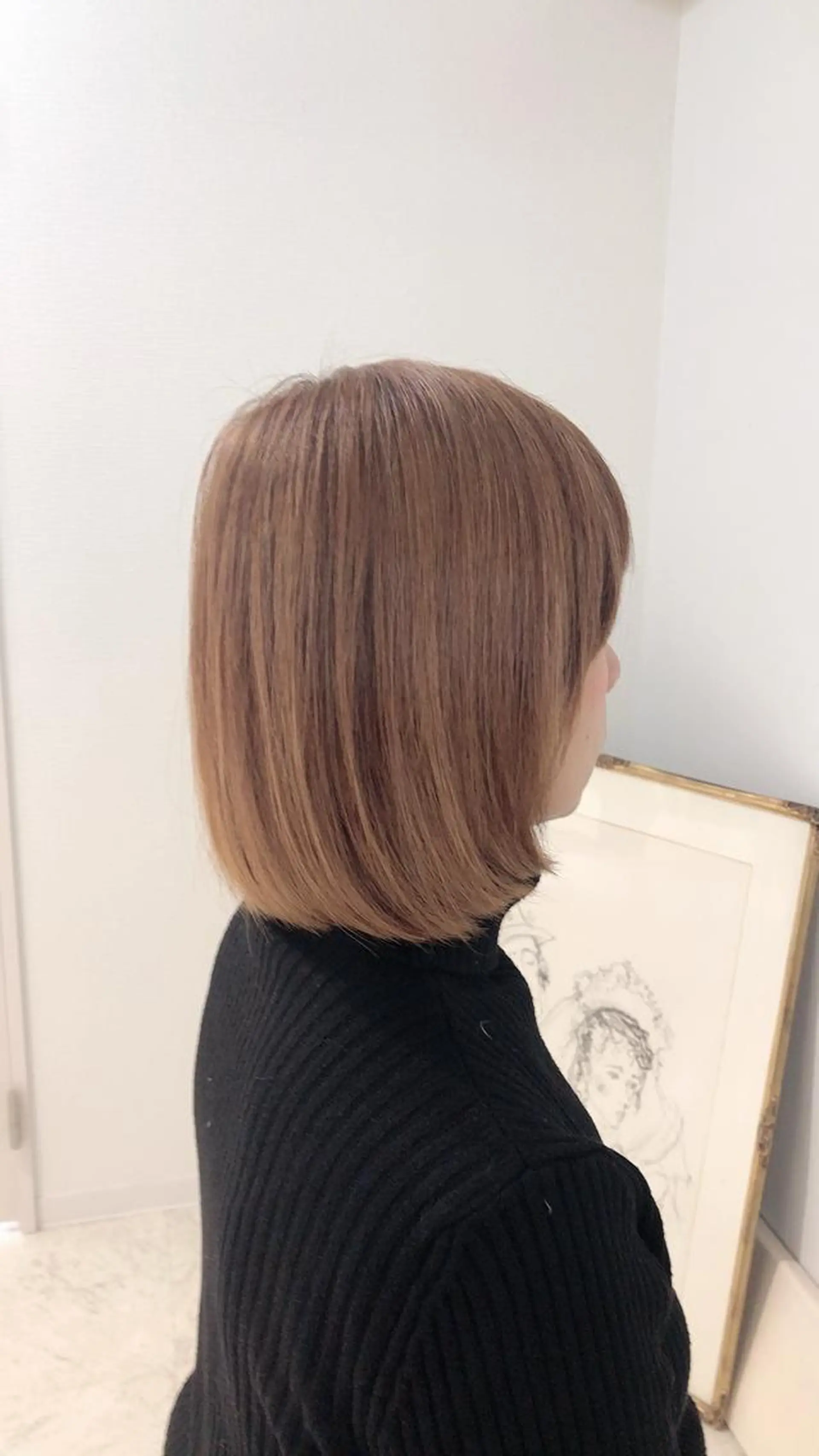 ミディアム ハイライト カット トリートメント 【髪質改善】Cyan 中村ちゅんみのヘアスタイル