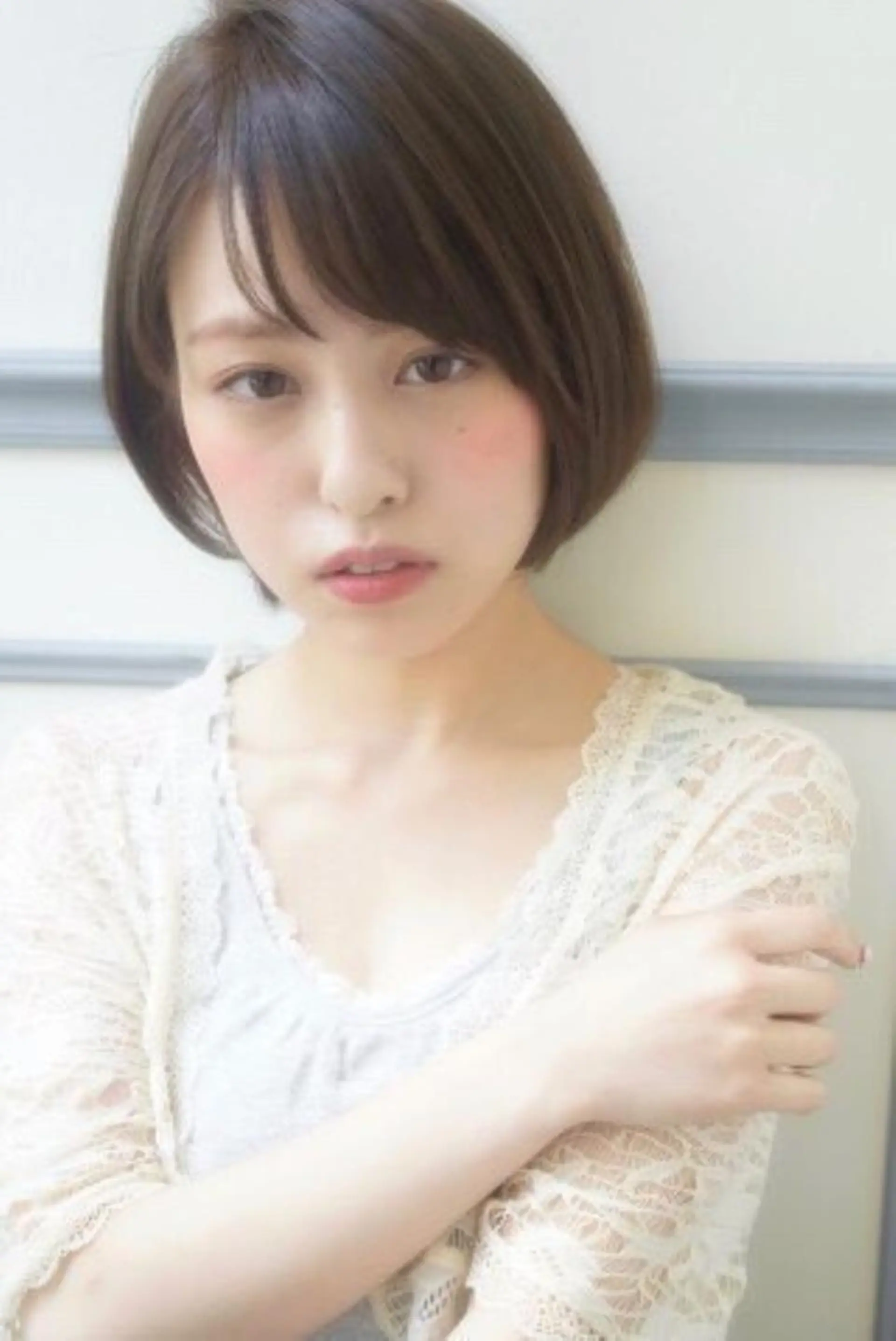 ミディアム カラー マツエク・マツパ 🤎ベージュカラー 🐶メンズパーマのヘアスタイル