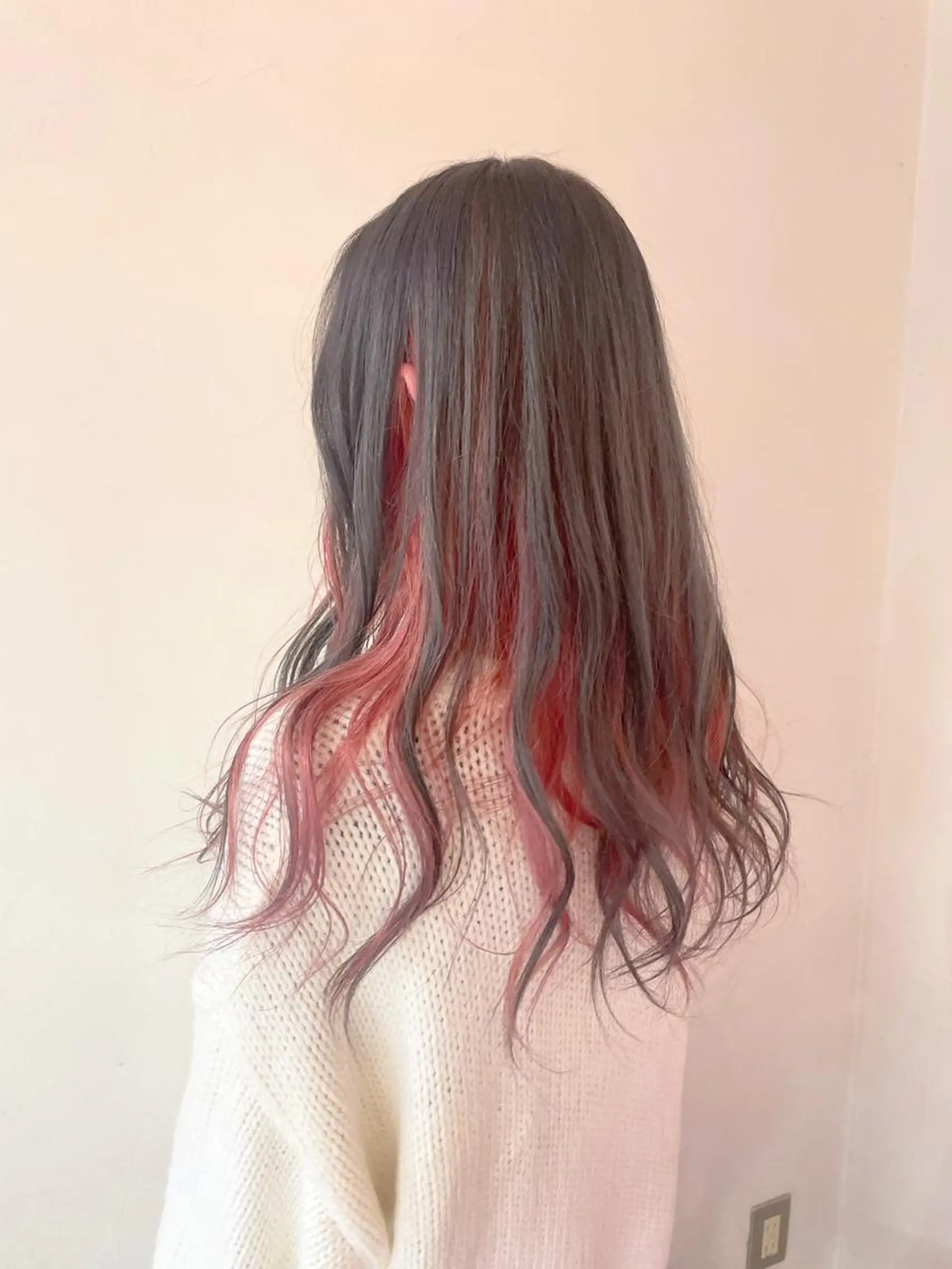 ロング カラー バレイヤージュ ブリーチ ケアブリーチ ダークグレー ダブルカラー ヘアカラー トリートメント デザインカラー髪質 改善Lilithのその他イメージ