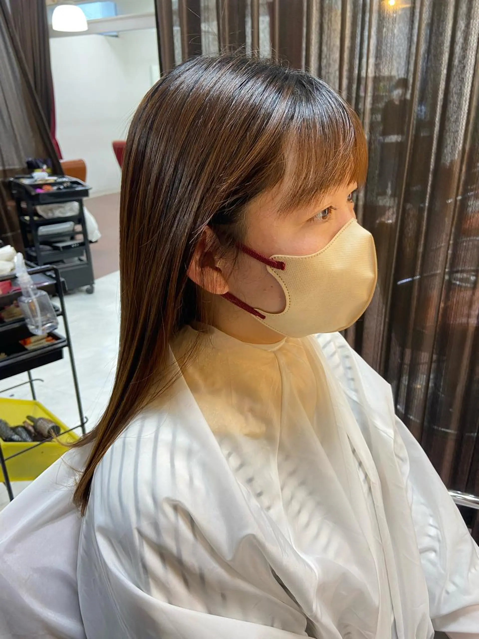 ロング 瀧下 唯のヘアスタイル