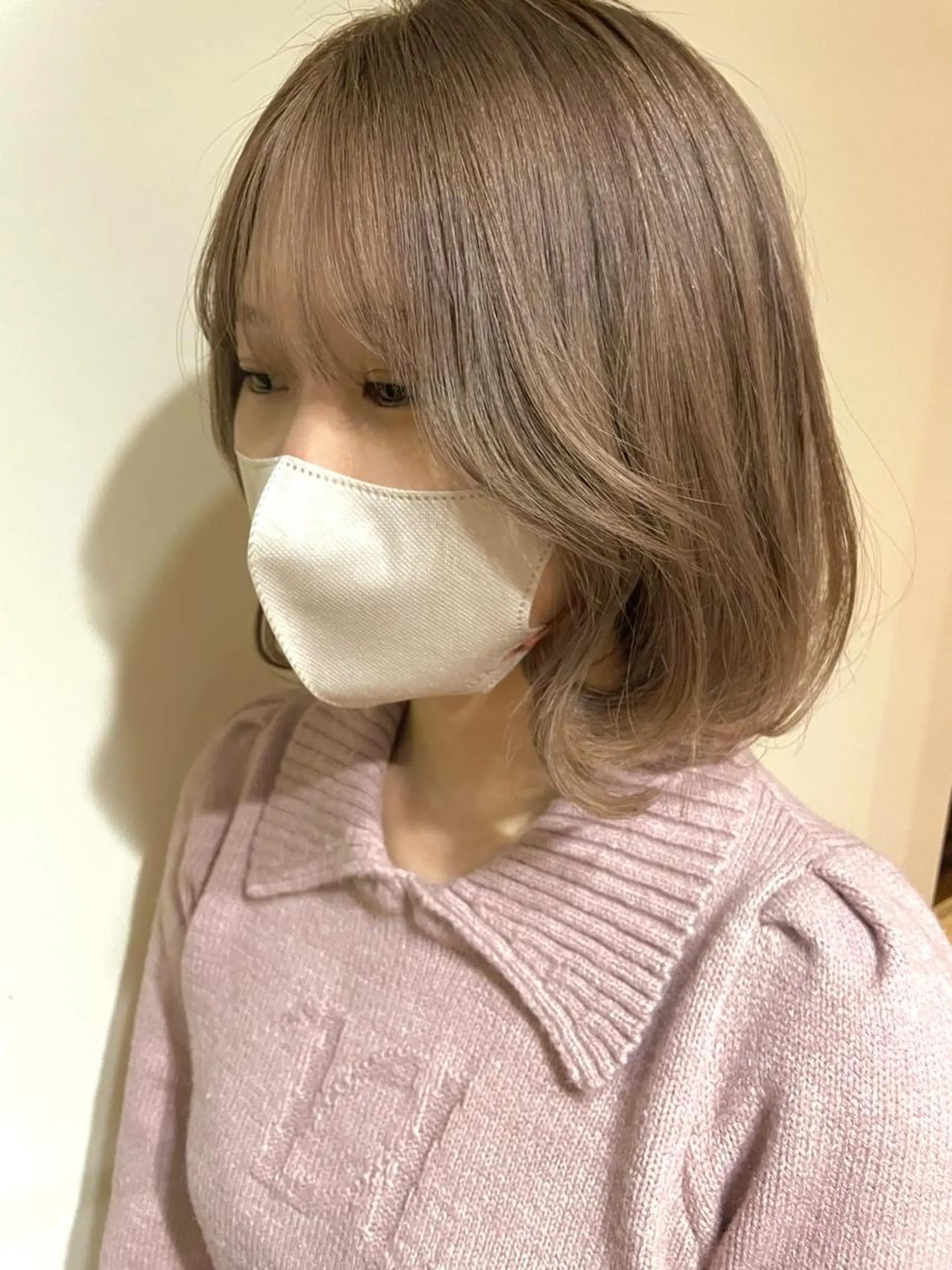 ショート カラー ブリーチ ダブルカラー ヘアカラー トリートメント 羽田翔大/ブリーチ/ ボブカット/店長のヘアスタイル