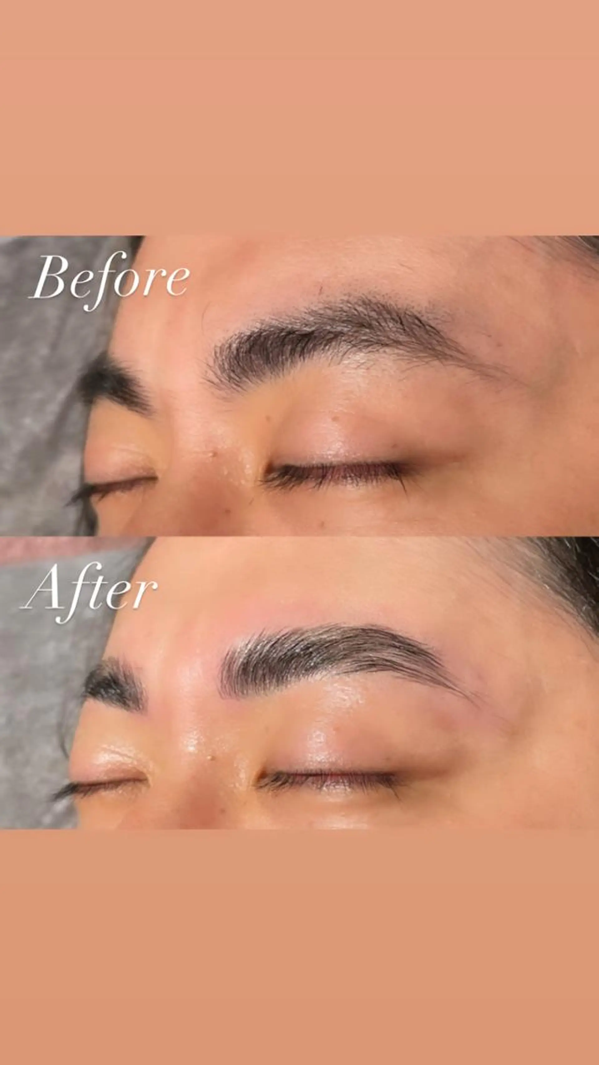 アイブロウ ハリウッドブロウリフト ワックス脱毛 その他(アイブロウ) 大阪福島 韓国まつげ Sayaka🤍🐩のマツエク・マツパデザイン