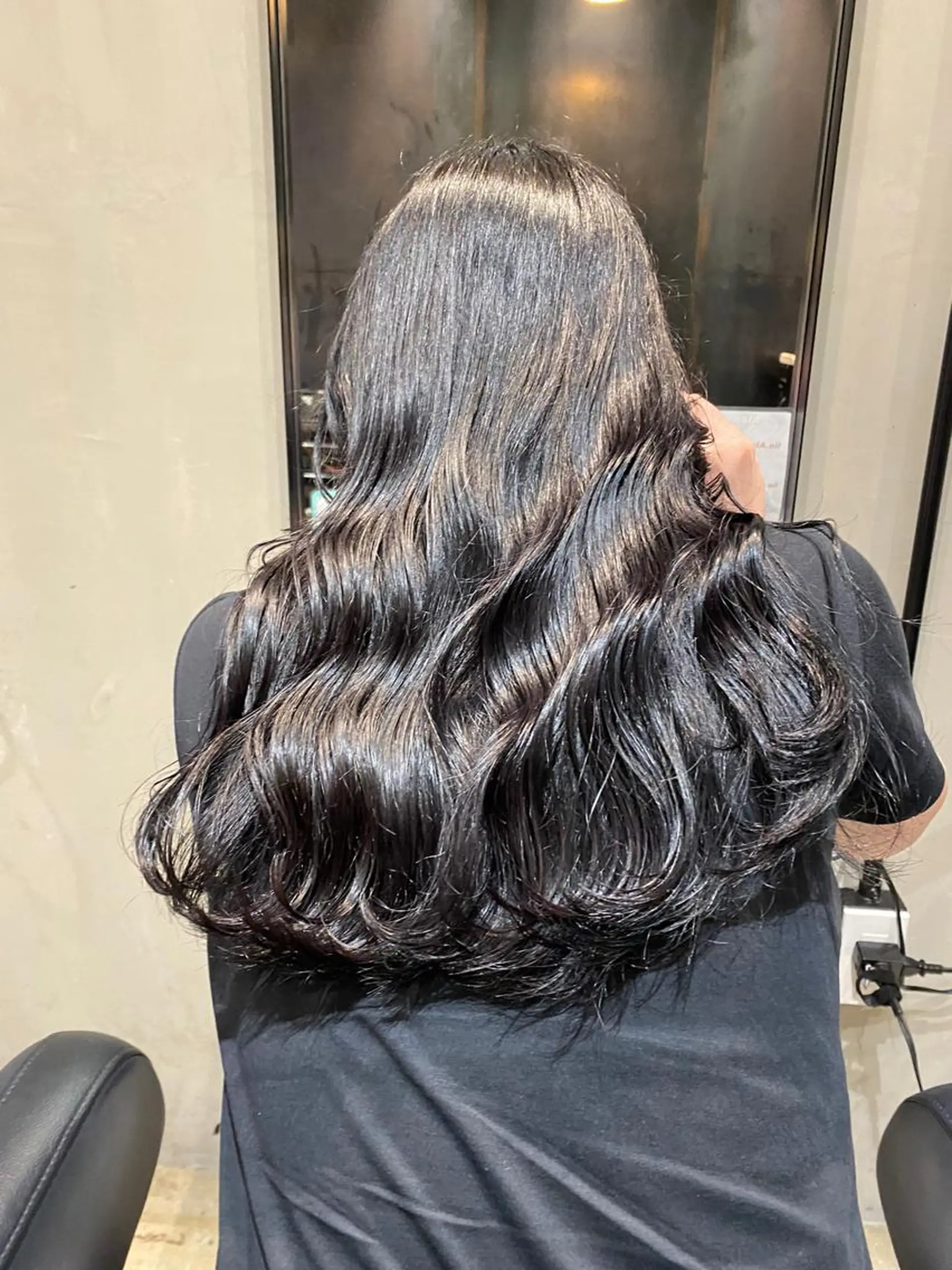 カラー こまつばらみお/レイ ヤー/ダブルカラーのヘアスタイル