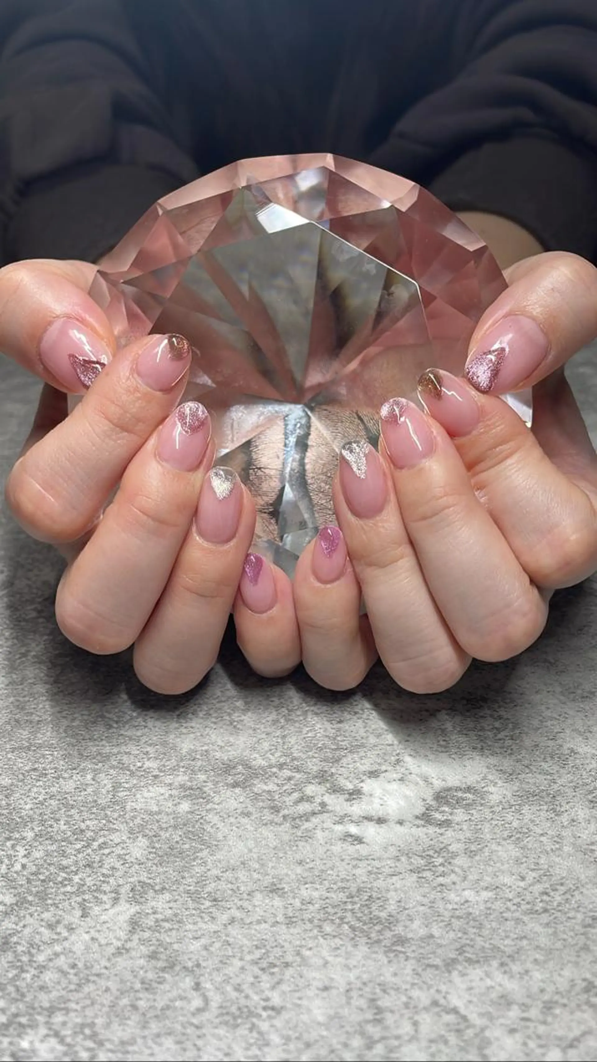 ネイル マグネットネイル ぷっくりネイル shark_nail Aのネイルデザイン