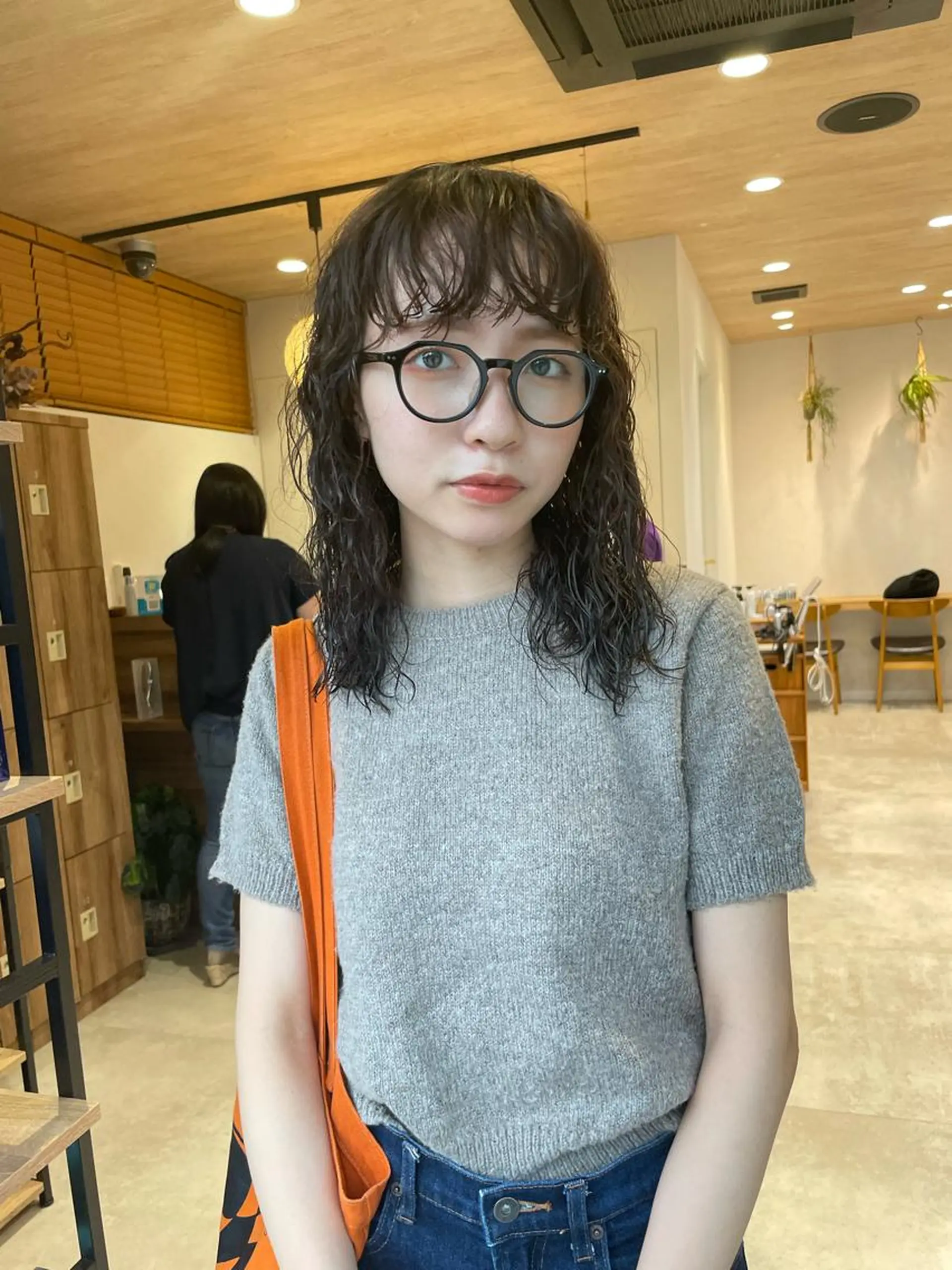 ミディアム パーマ ミディアムパーマ パーマ パーマ指名No1 /namiのヘアスタイル