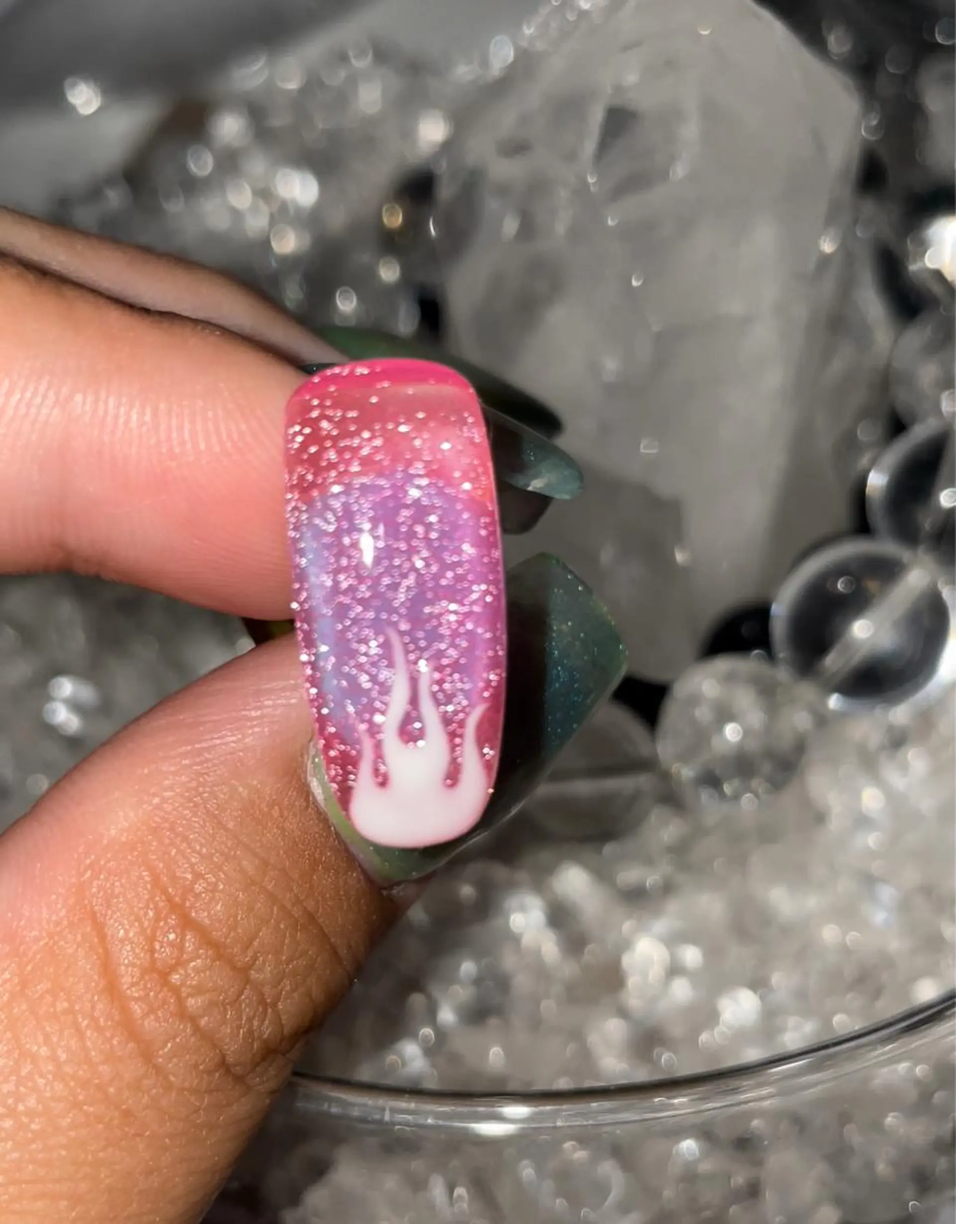 ネイル アートネイル フラッシュネイル Ri-e's nailのネイルデザイン