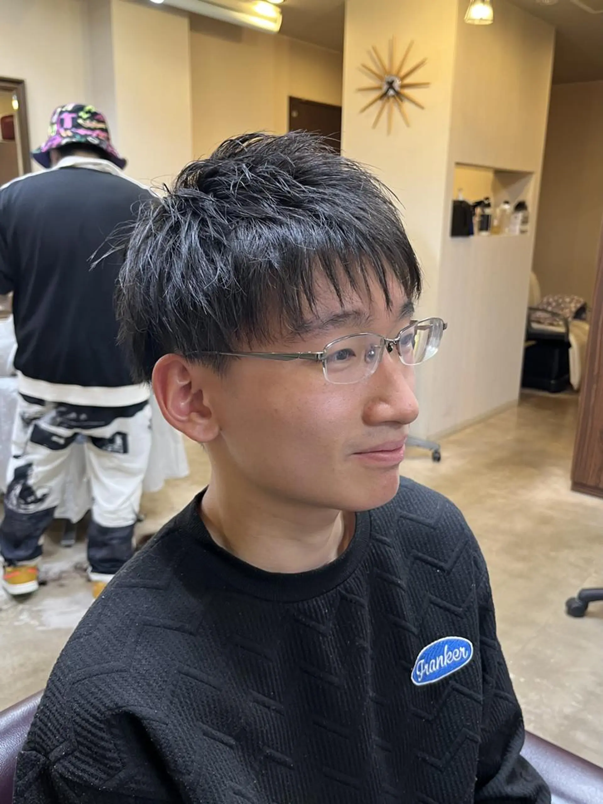 メンズ メンズショート カット 澤崎 希望のヘアスタイル