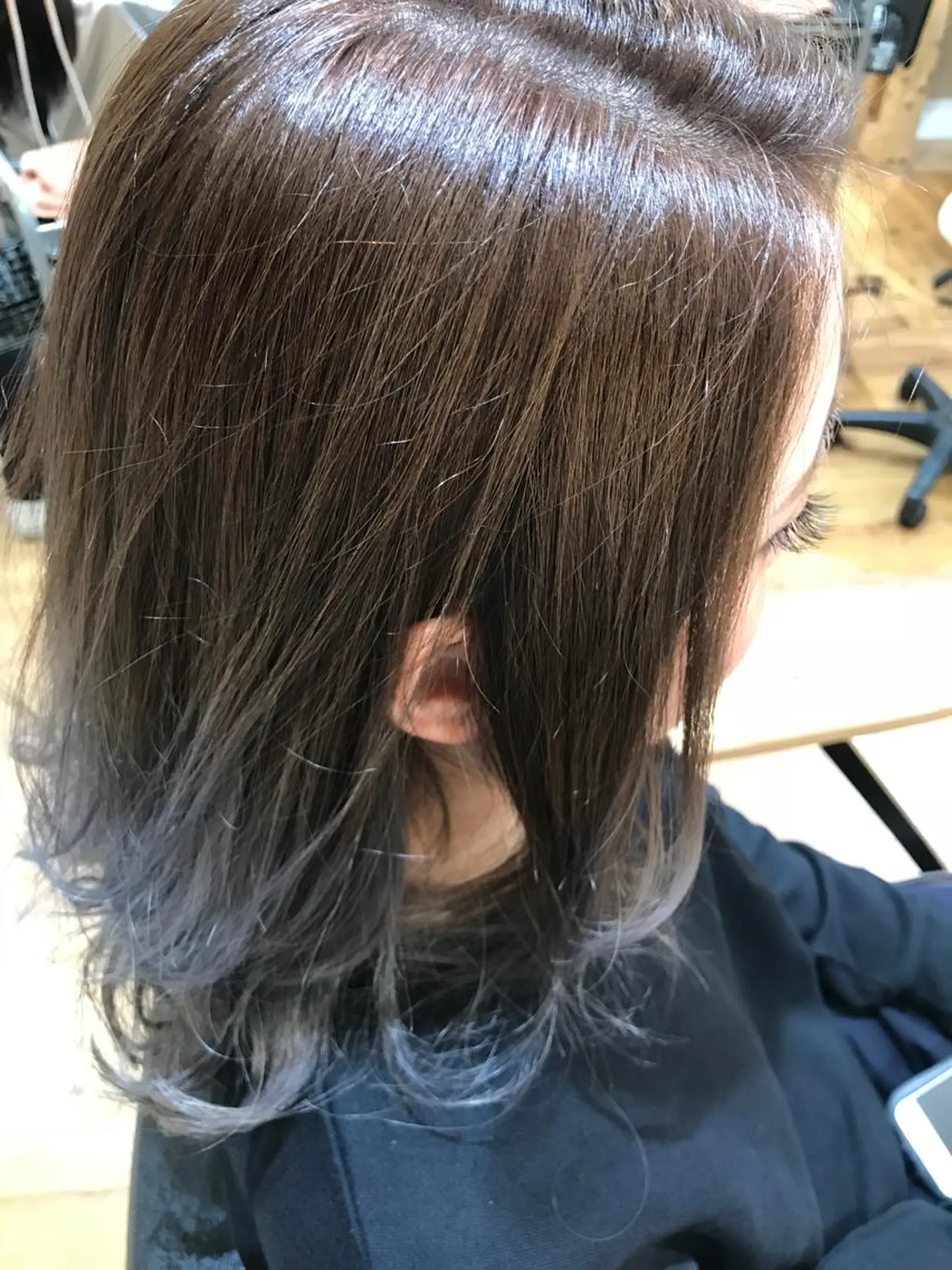 ミディアム 緑地公園美容室 neohairのヘアスタイル