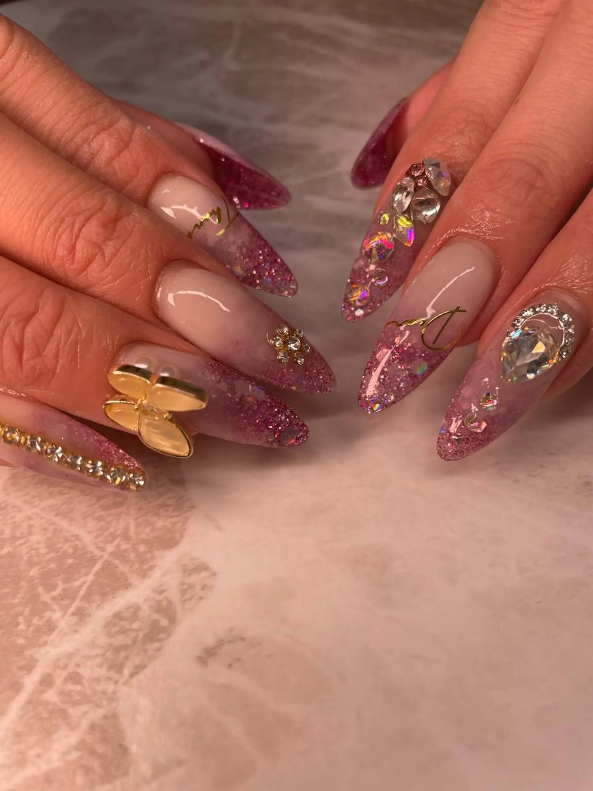 ネイル ハンドネイル YOUTH nails waxing所属・YOUTH natsumiのネイルデザイン