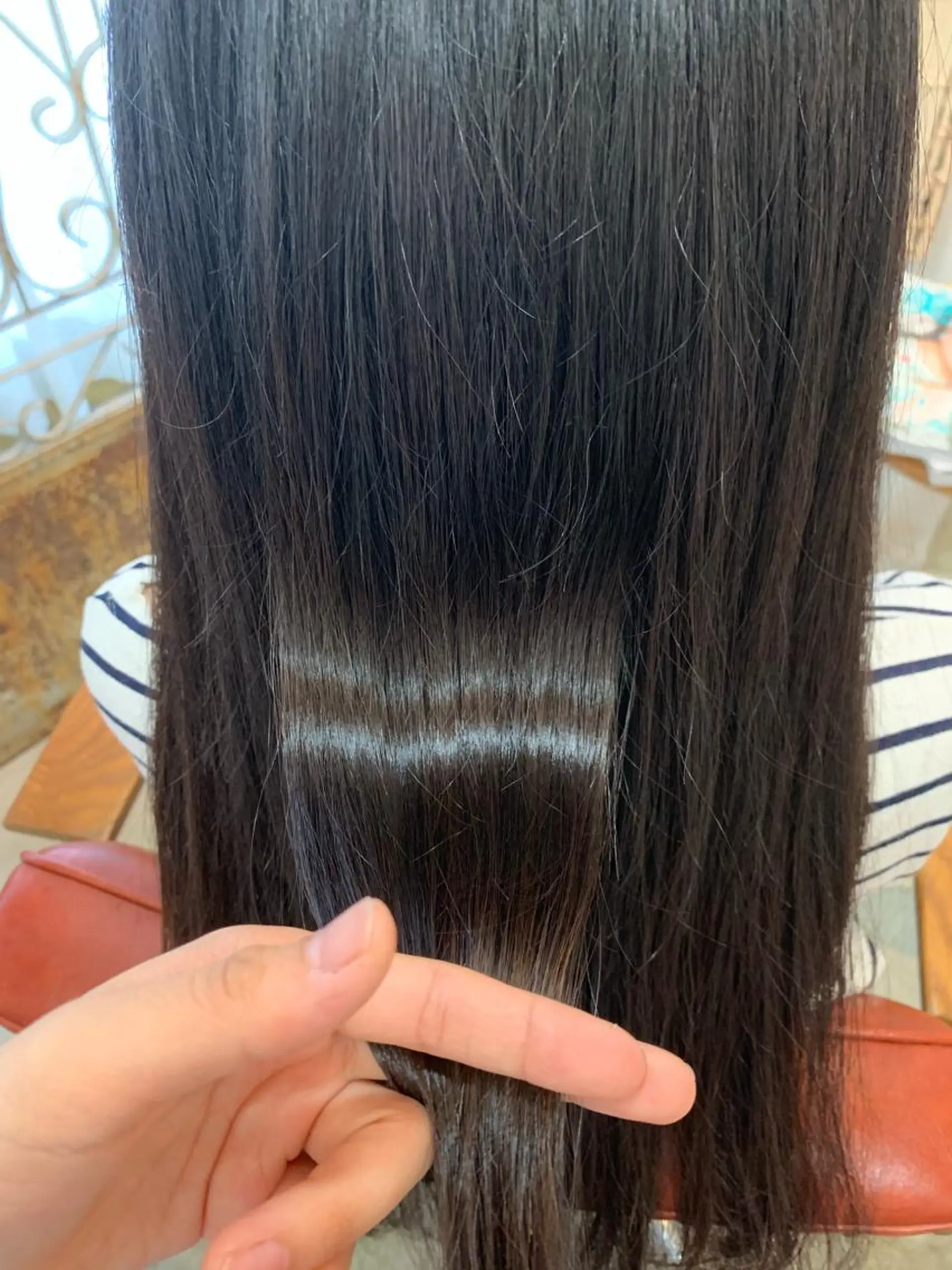 ロング カラー fio マナミのヘアスタイル