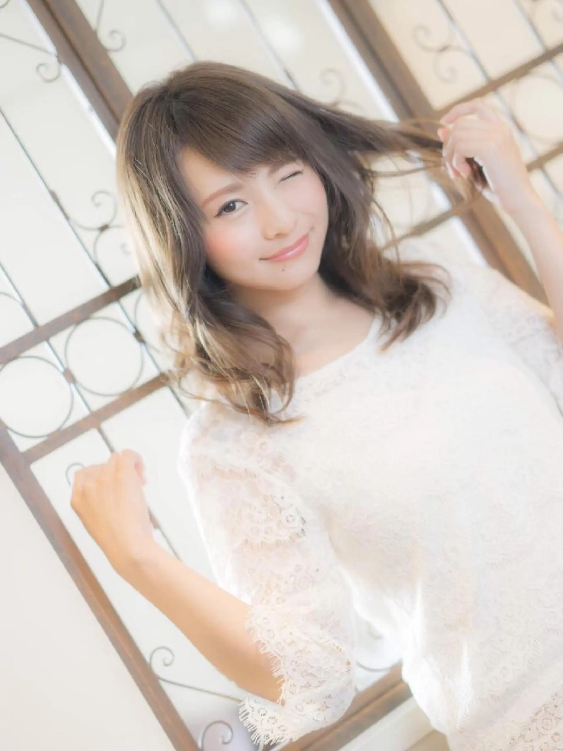 パーマ ロング カラー 木村 昇のヘアスタイル