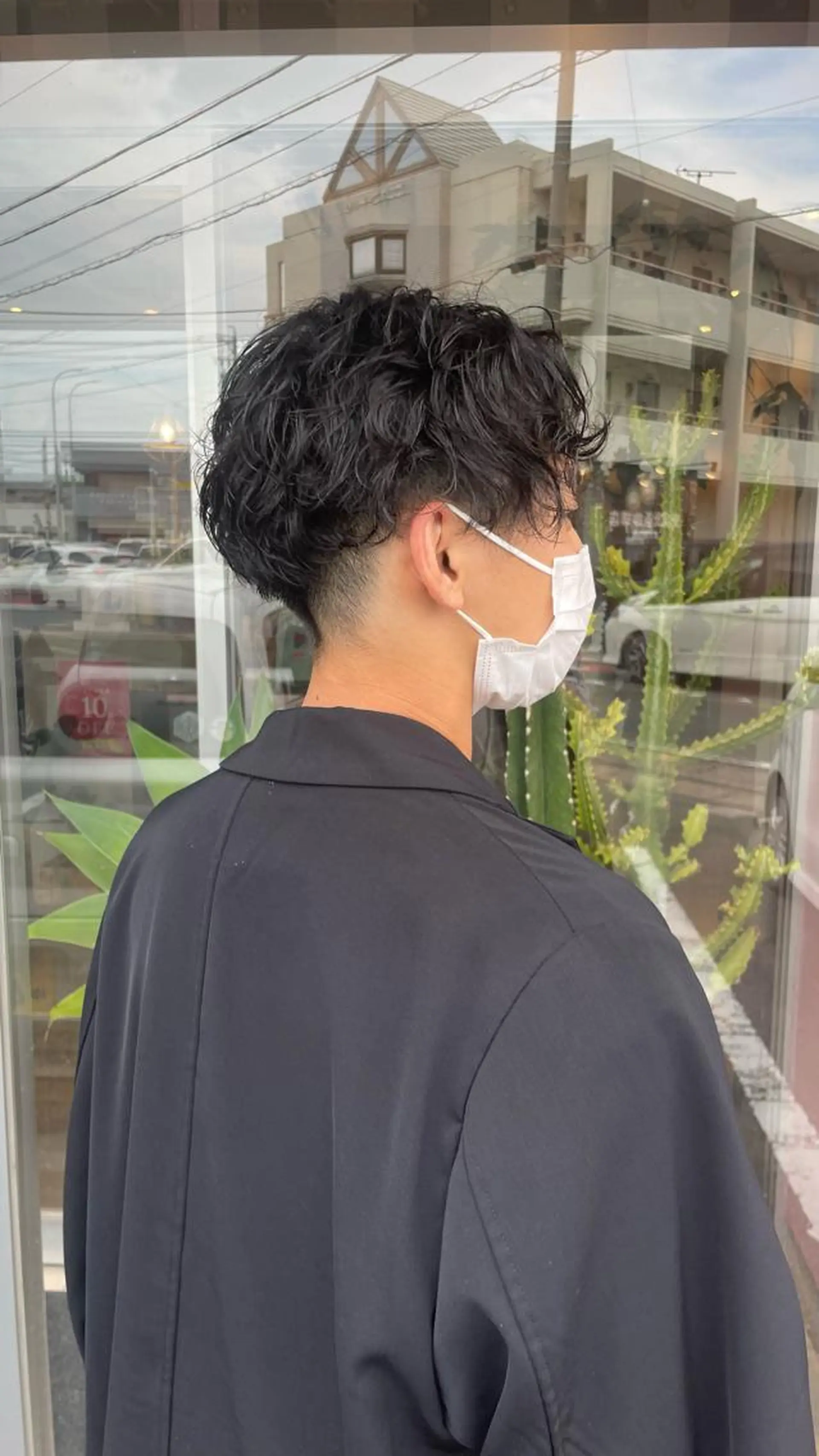 パーマ メンズ メンズパーマ ニュアンスパーマ ひなた 艶カラー/渋谷のヘアスタイル