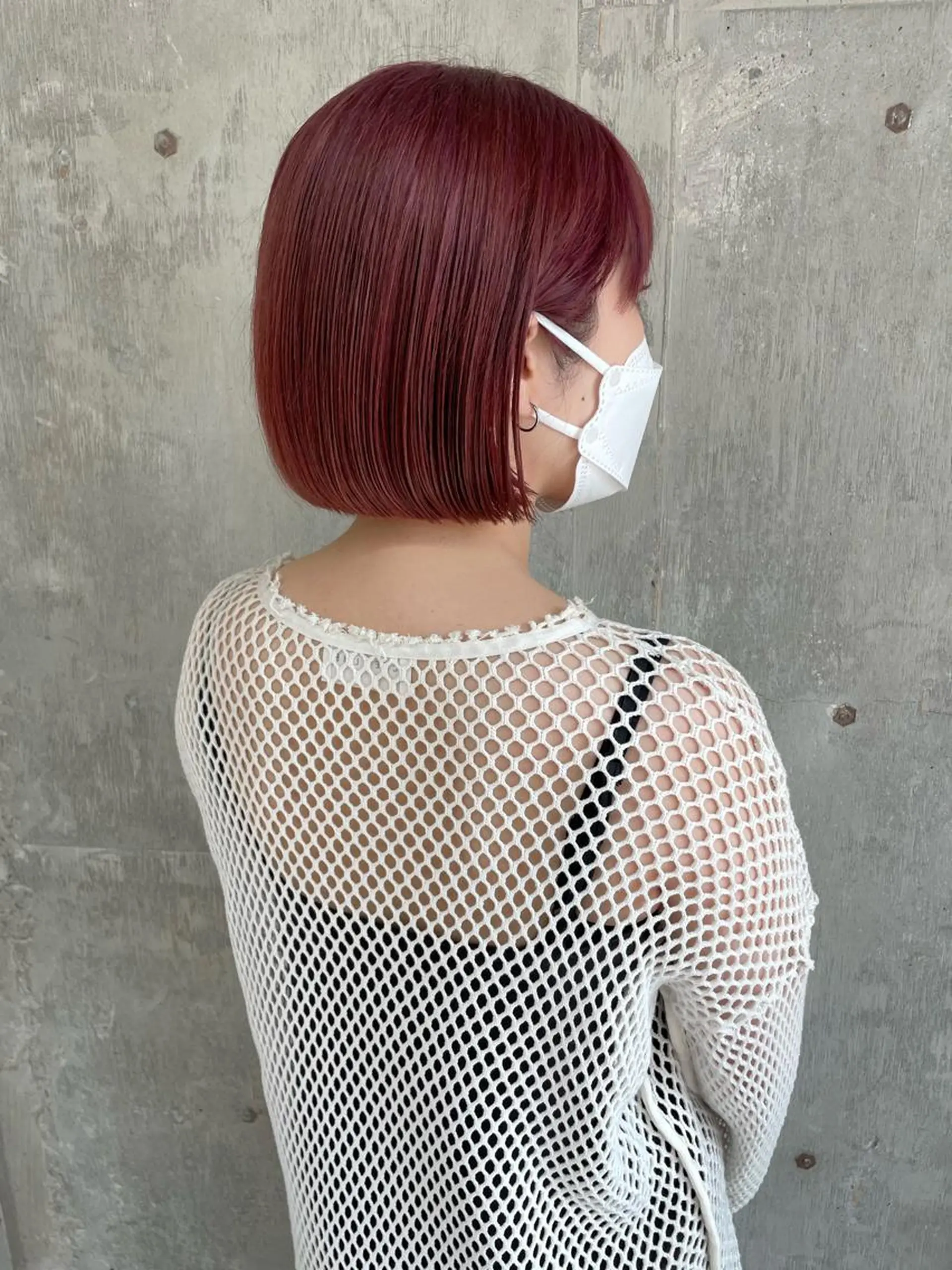 ショート カラー ショートボブ ショートレイヤー アッシュ ダブルカラー ハイトーンカラー 江上拓郎/ショート /酸性ストレートのヘアスタイル