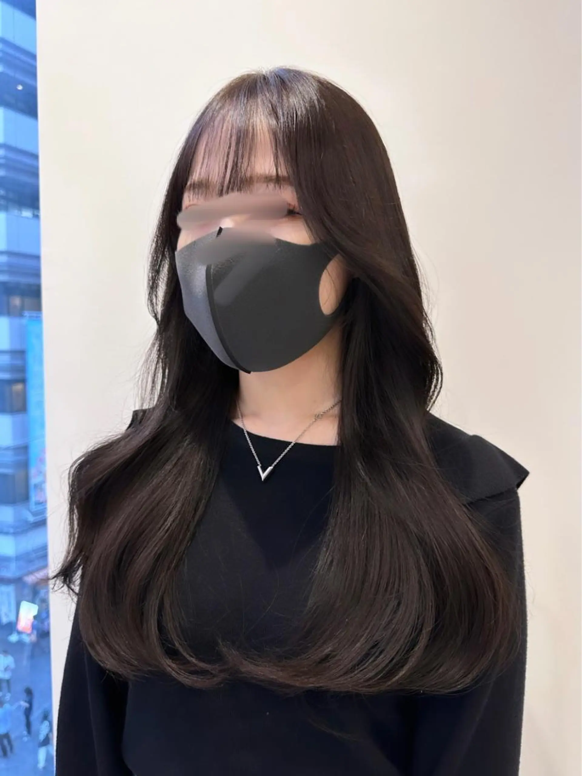 ロング 韓国ヘア 🇰🇷 RUKA 🩵🤍のヘアスタイル