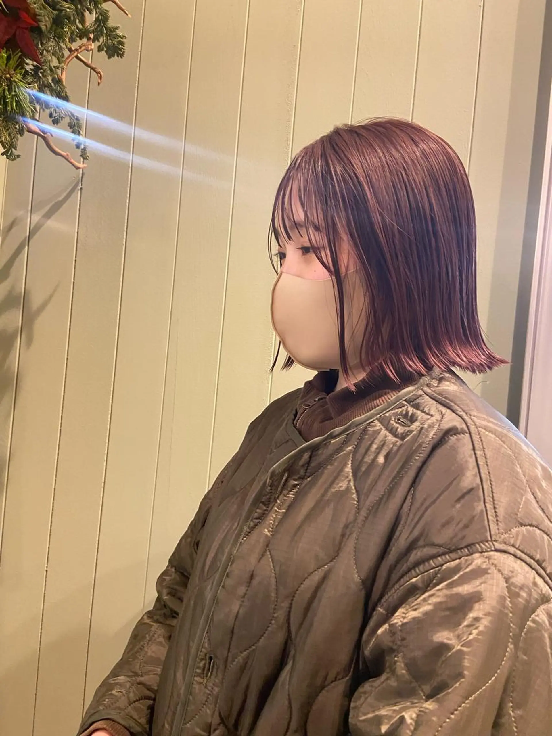 ミディアム 林 優花のヘアスタイル