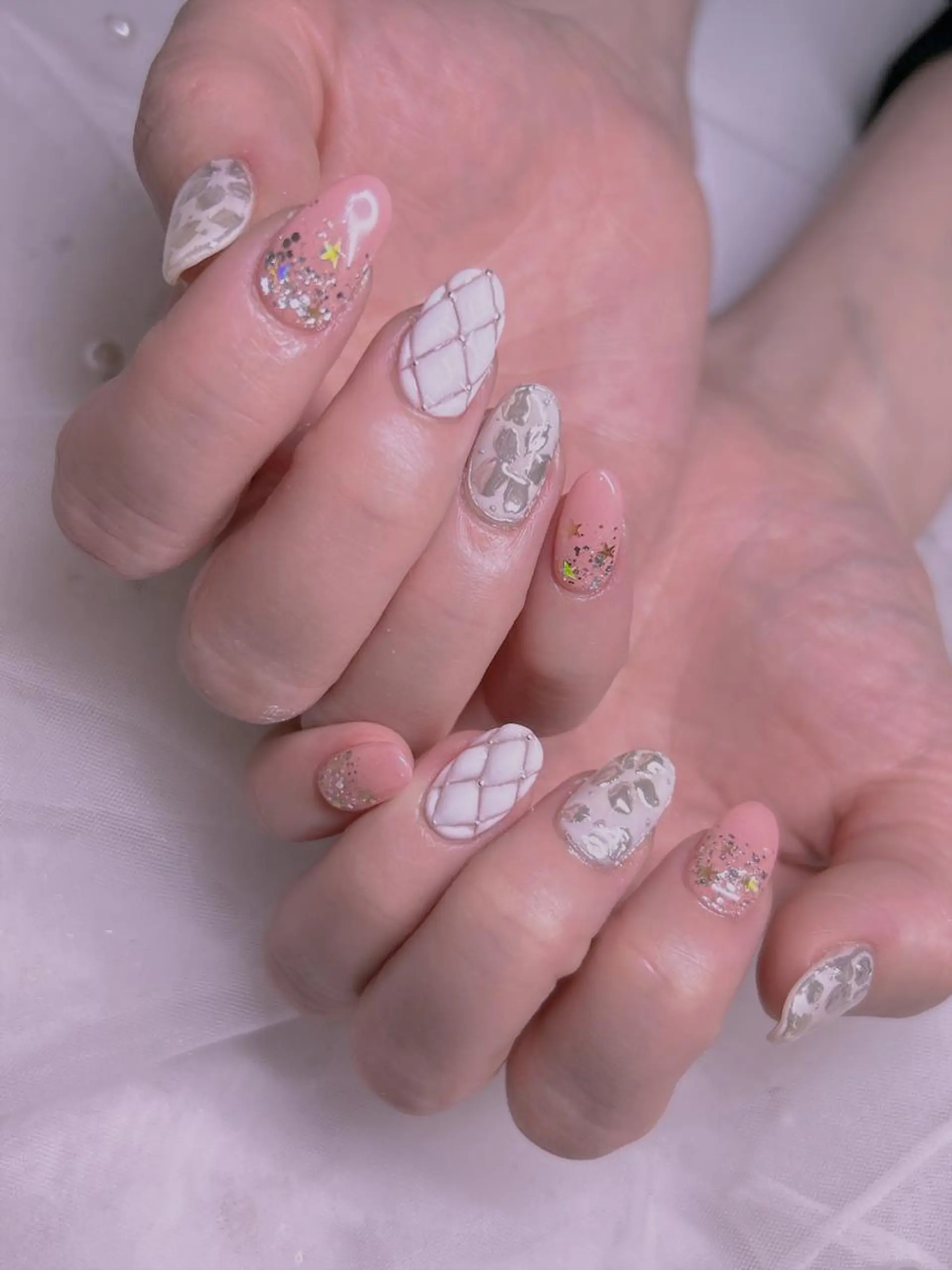 ネイル 長さだし専門店 M2　rikaのネイルデザイン