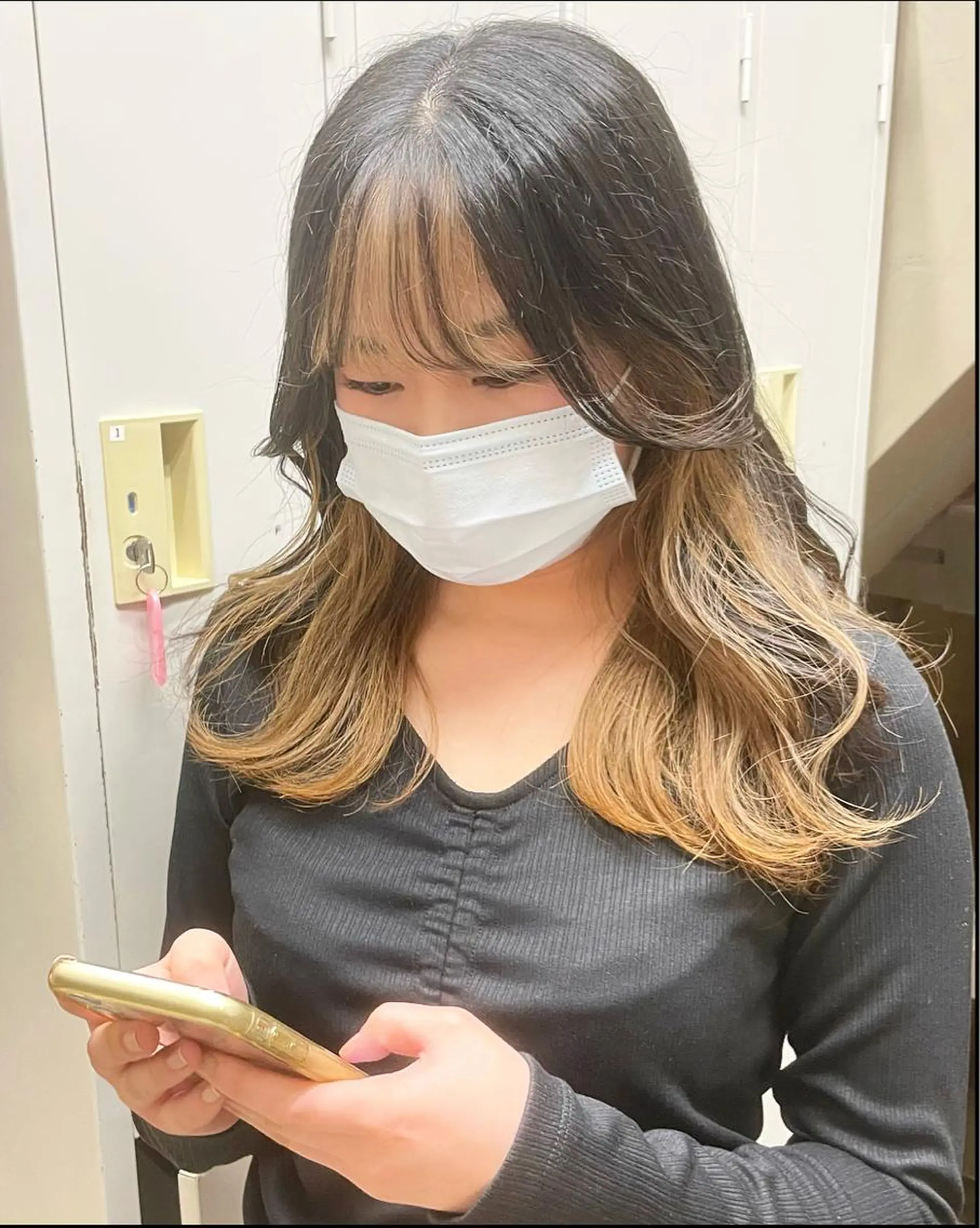 セミロング カラー ヘアカラー Blanche by artina川崎店所属・ゆう🫧 透明感/ハイトーンのヘアスタイル