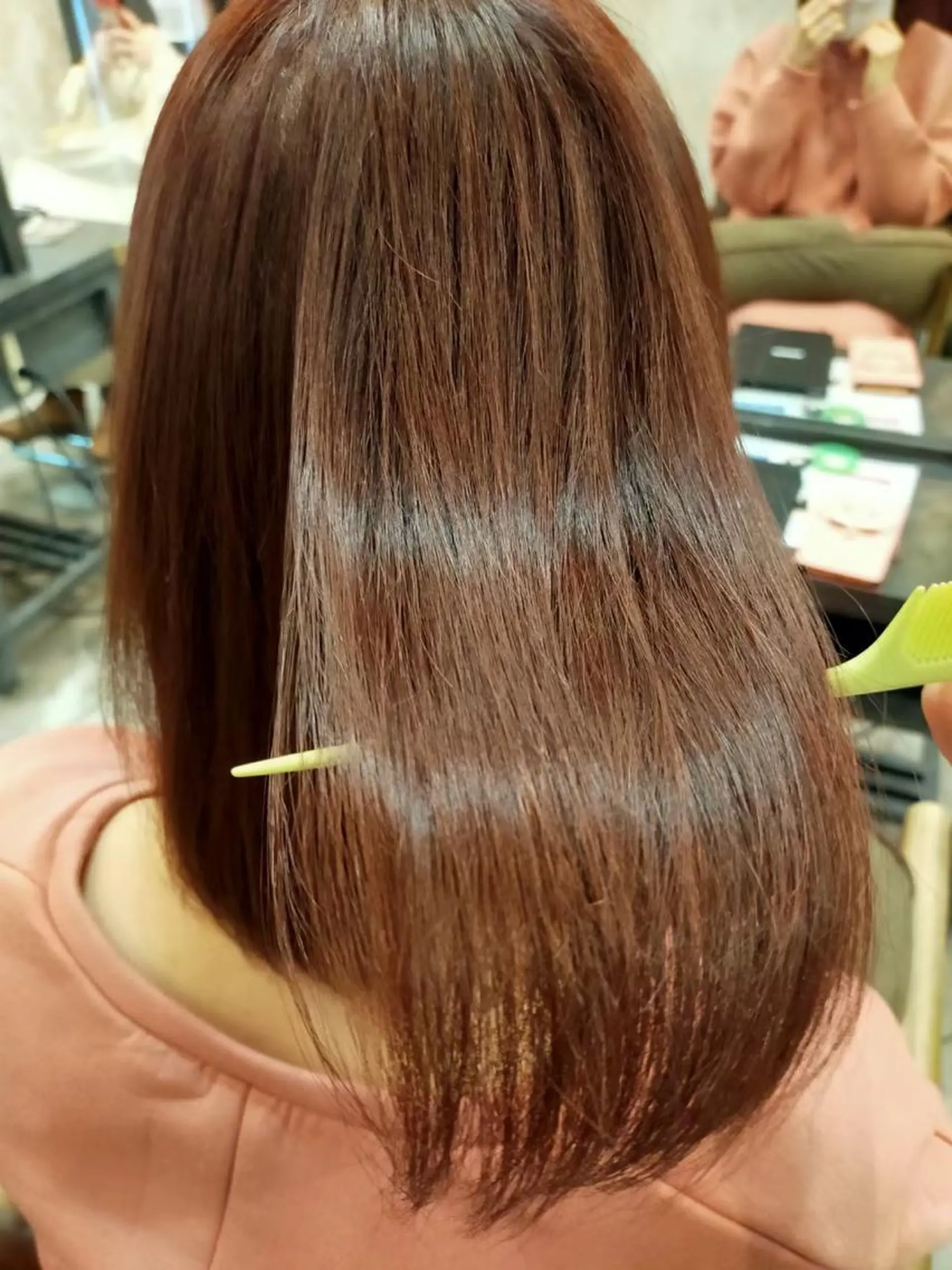 セミロング 🫧レイヤーお任せ ください🫧のヘアスタイル