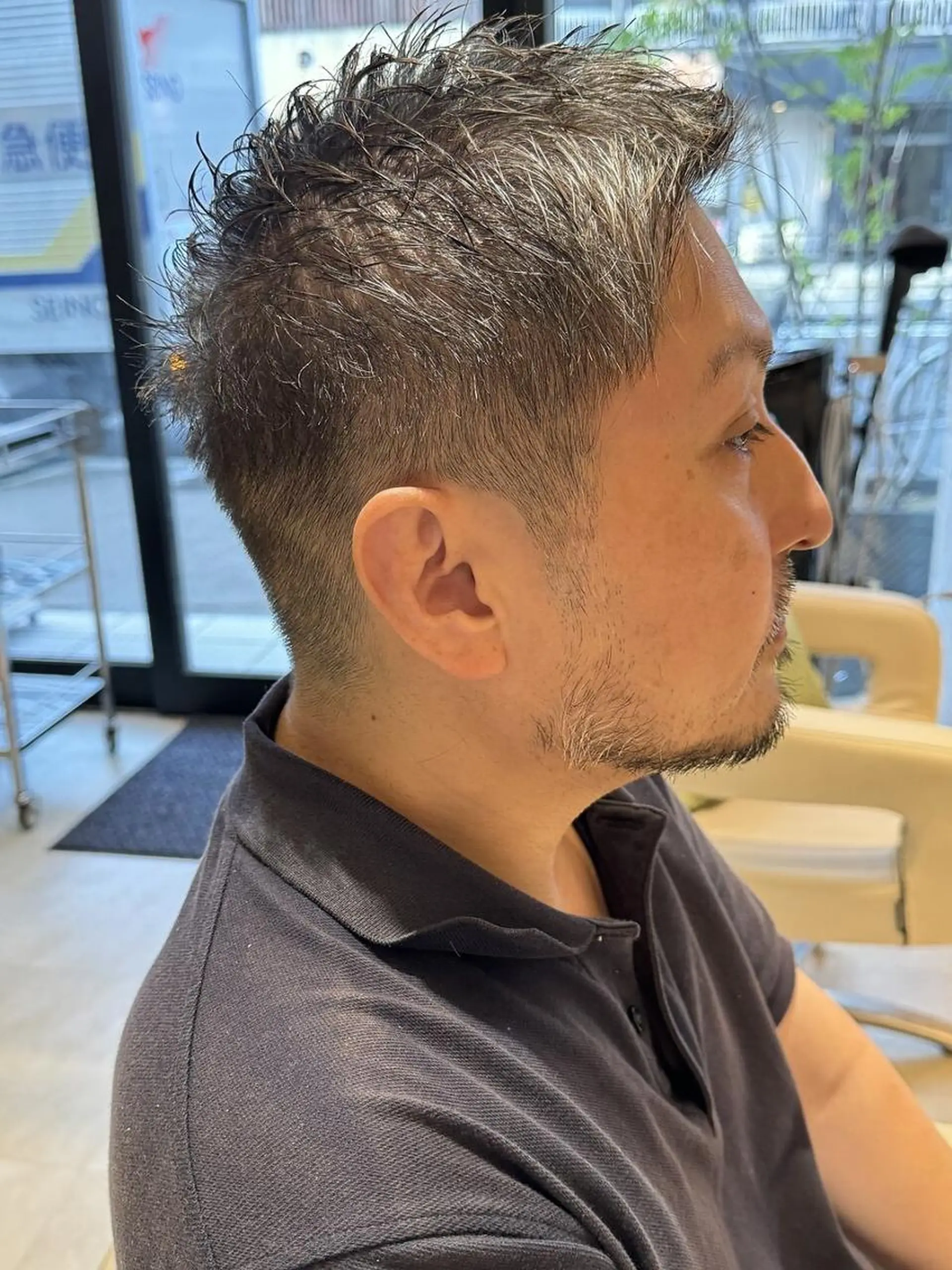 メンズ フェードカット メンズハイライト メンズパーマ 💈メンズ専門💈 ✂︎美容師✂︎渡辺翔のヘアスタイル