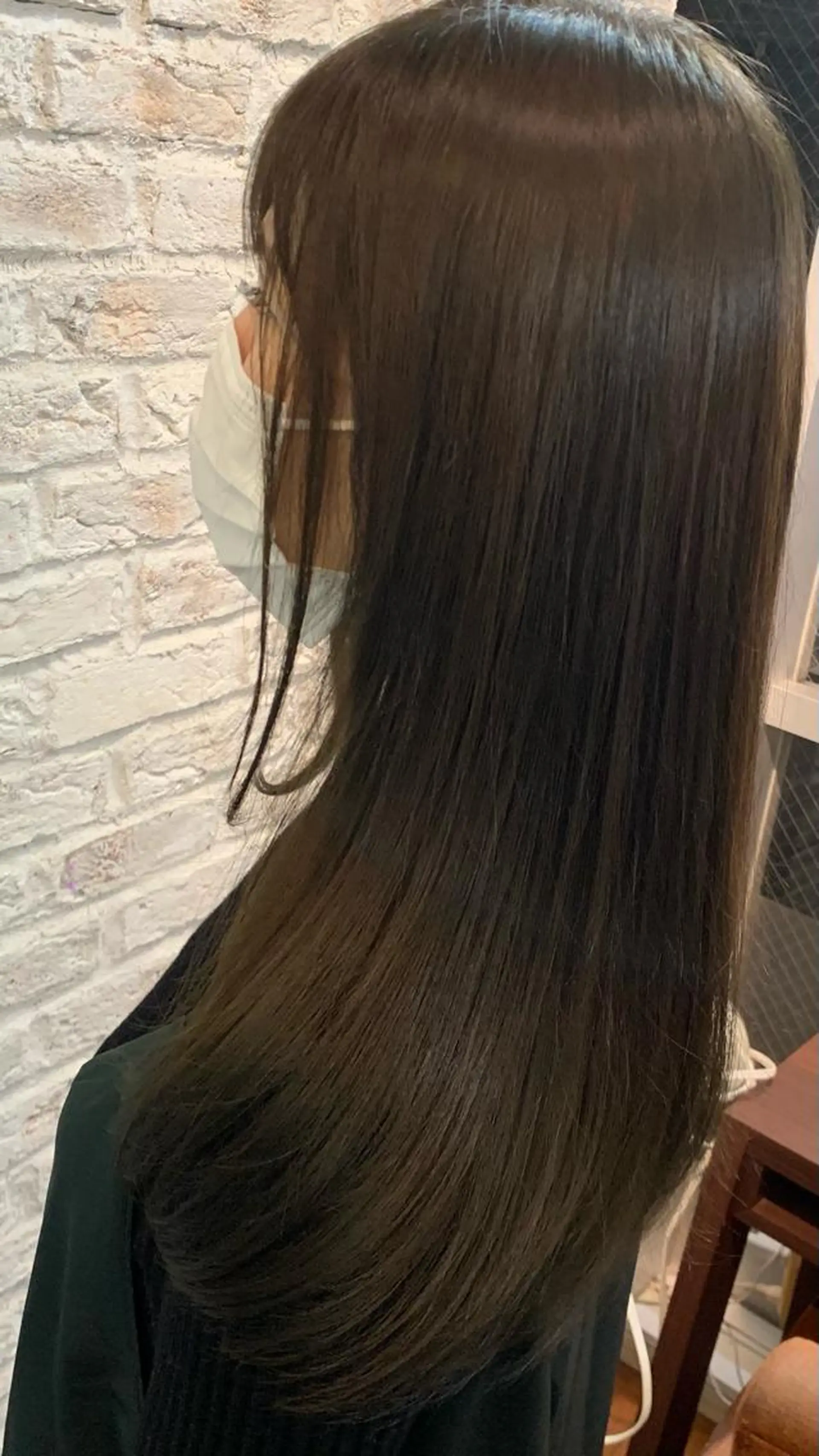 ロング 縮毛矯正×韓国ヘア ×髪質改善×レイヤーのヘアスタイル