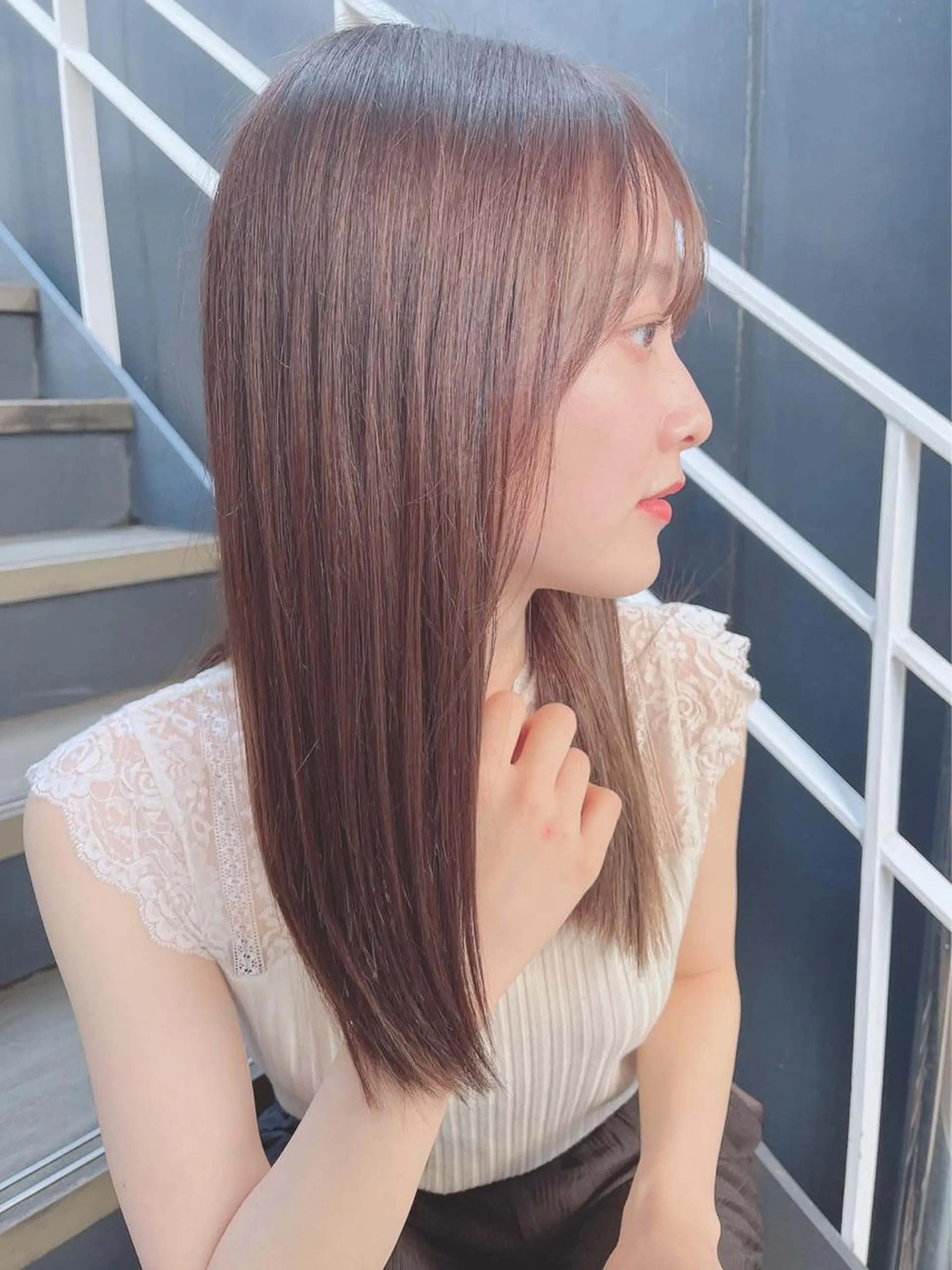 ロング 西新/siohair 似合わせ/石尾刻矢のヘアスタイル