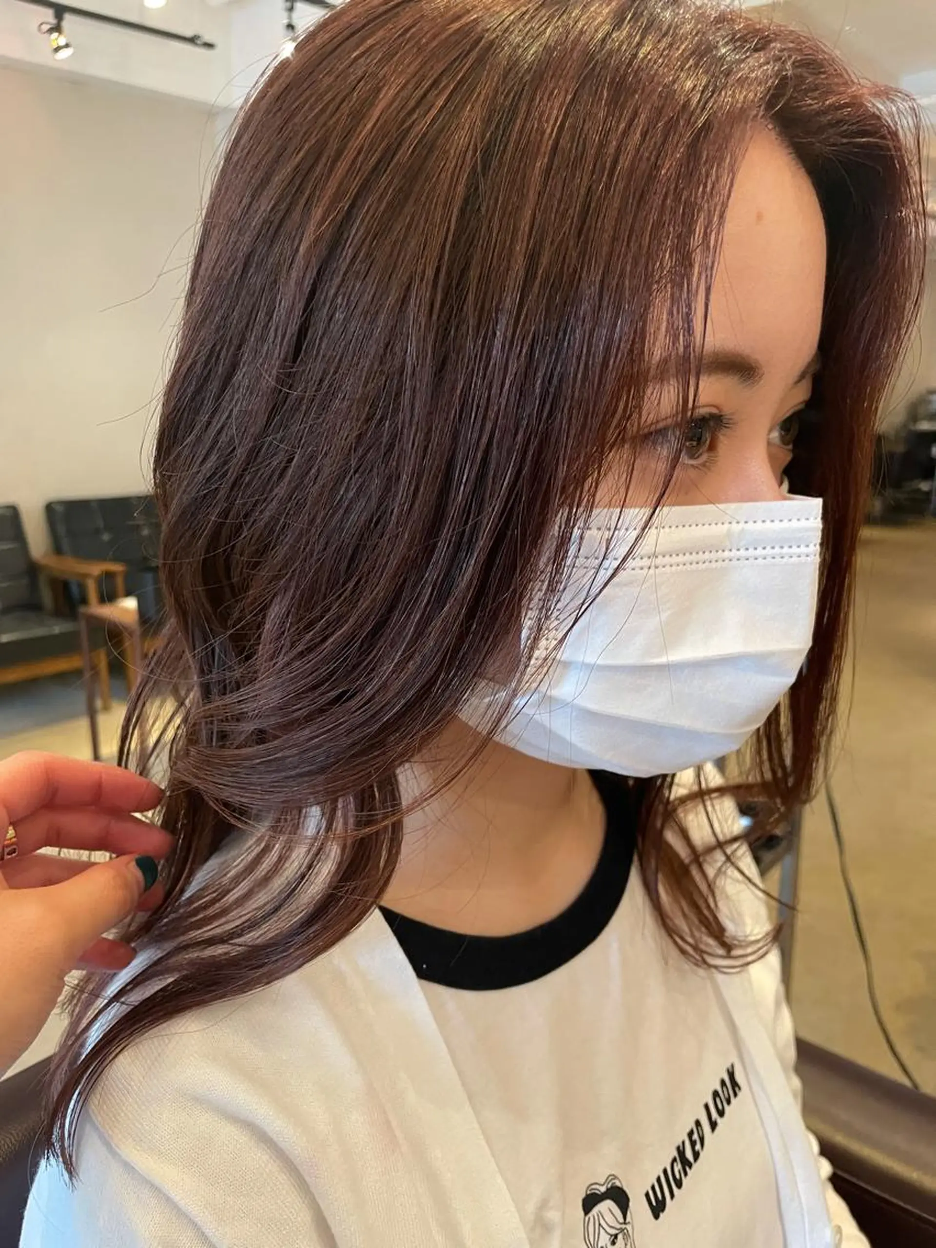 ミディアム 東京の技術を 京都で✂︎🕊️💖のヘアスタイル