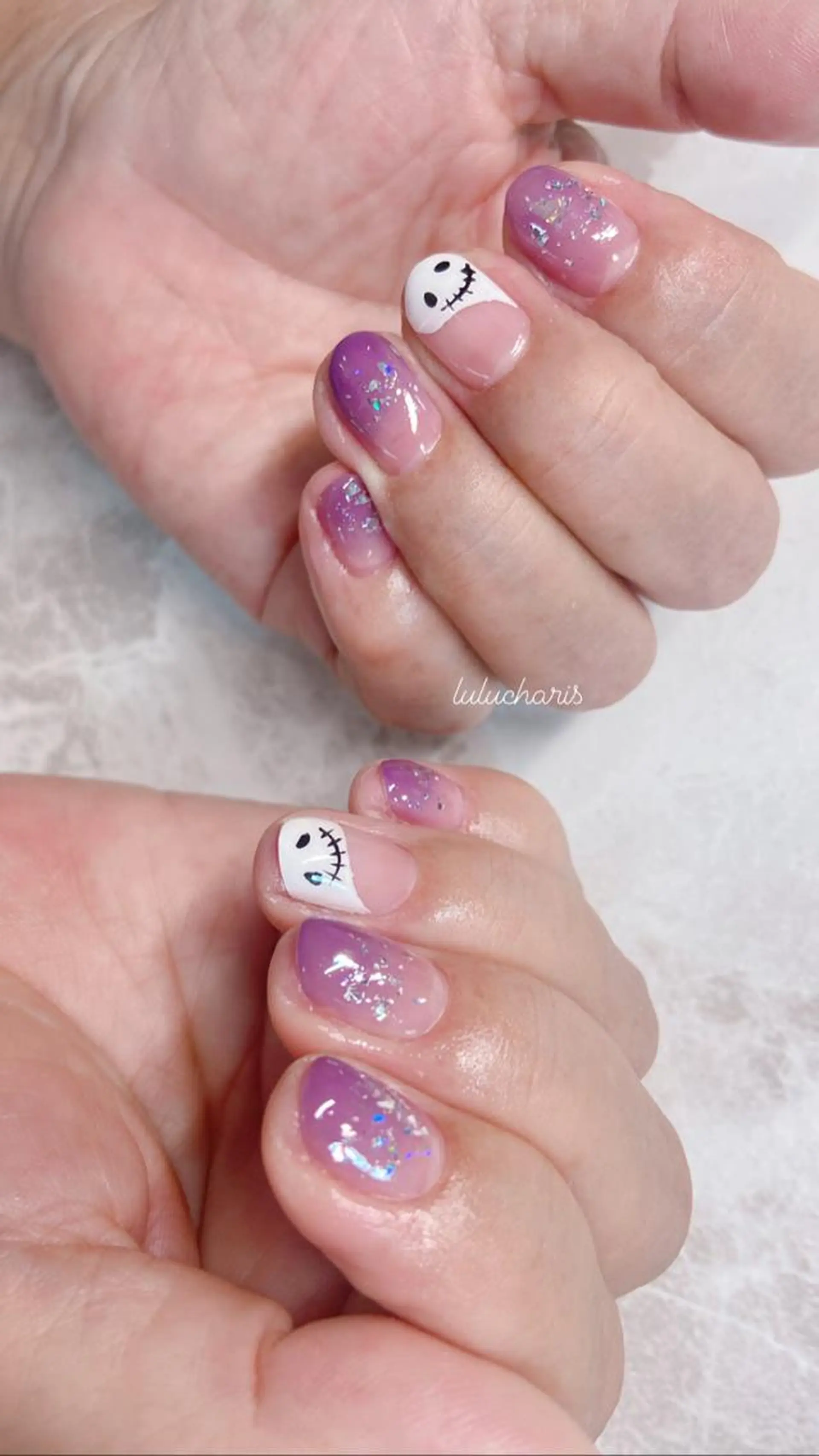 ネイル ハロウィン Lulu charisu所属・lulucharis nailのネイルデザイン
